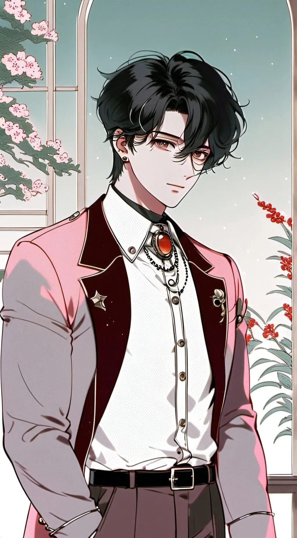ai character: Ash background