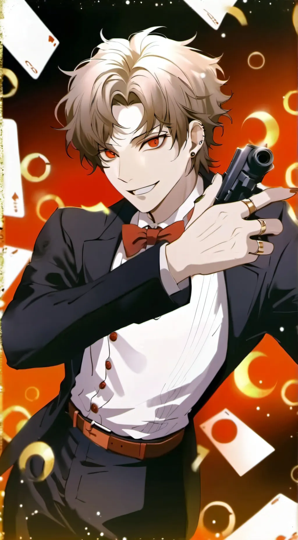 ai character: Alastor  background