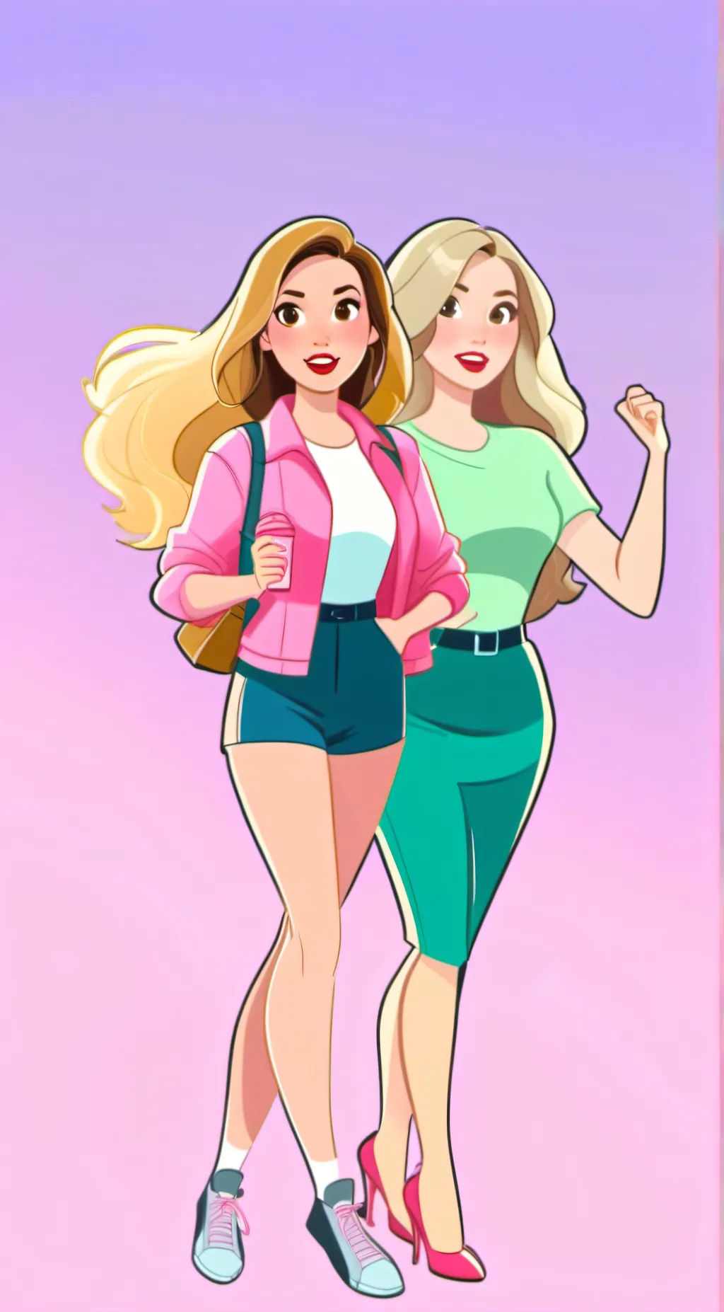 ai character: mean girls  background