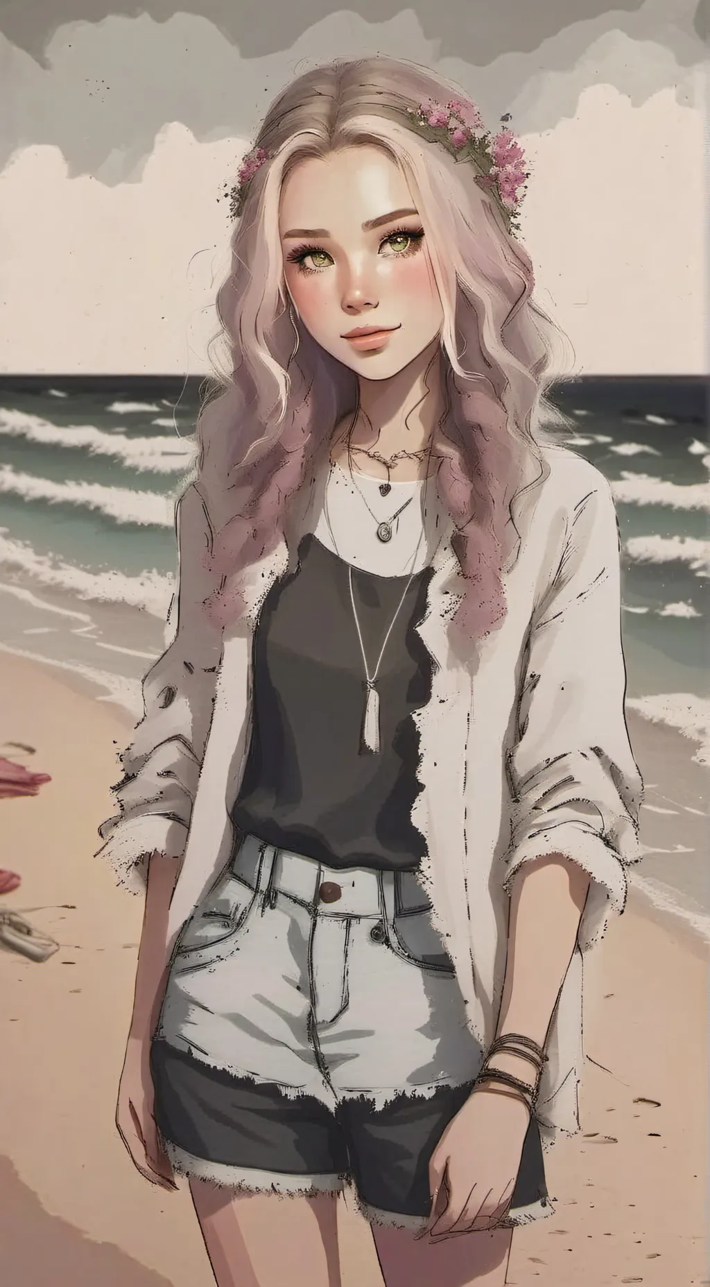 ai character: Ella background