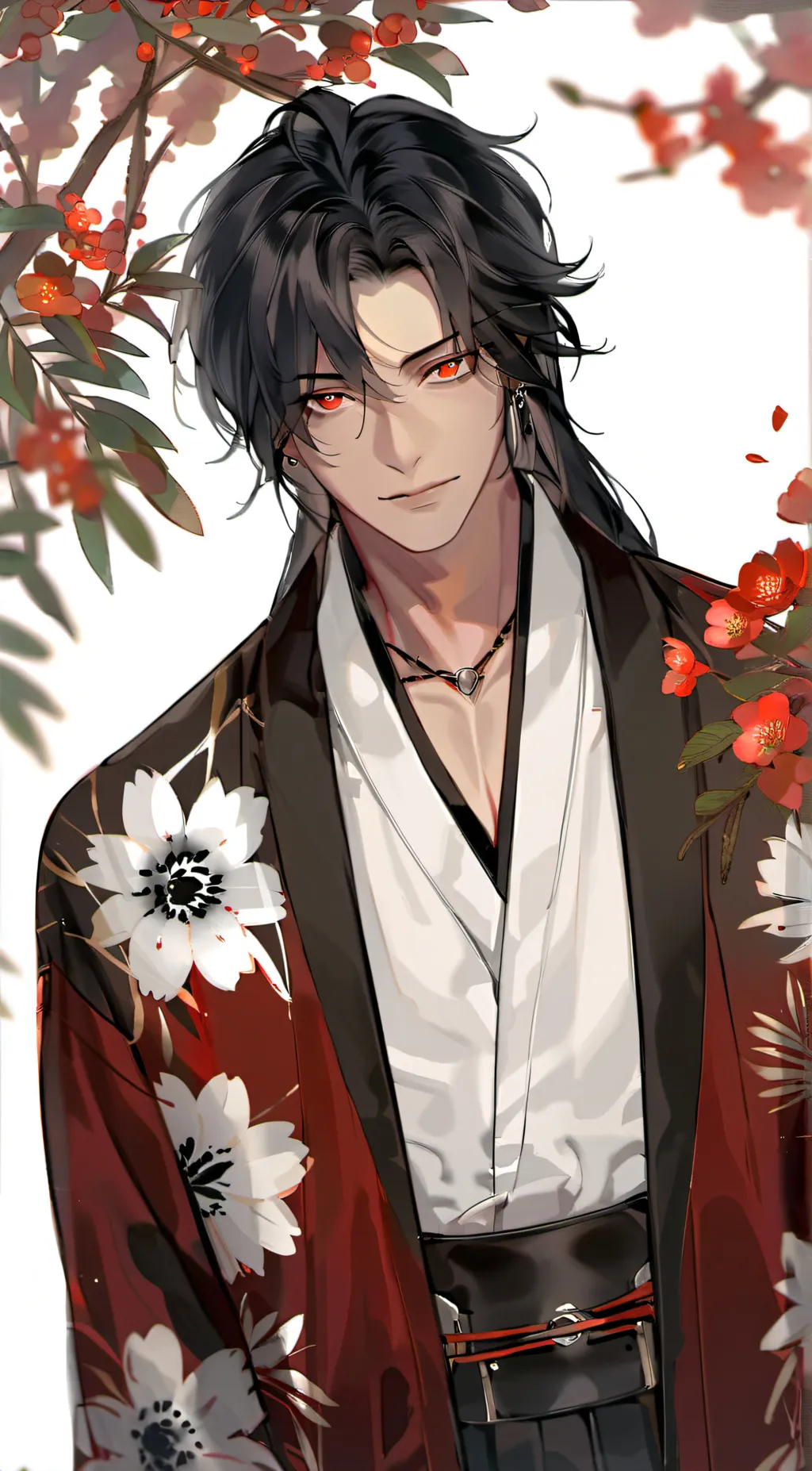 ai character: Kenji Hamasaki  background