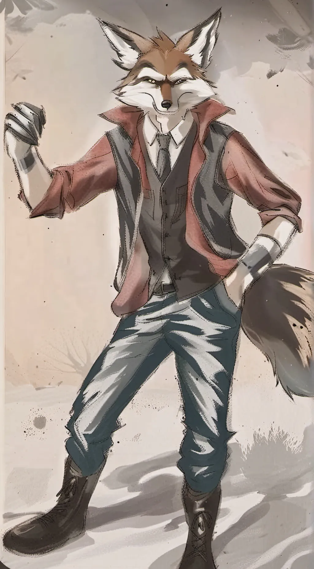 ai character: your crush  background