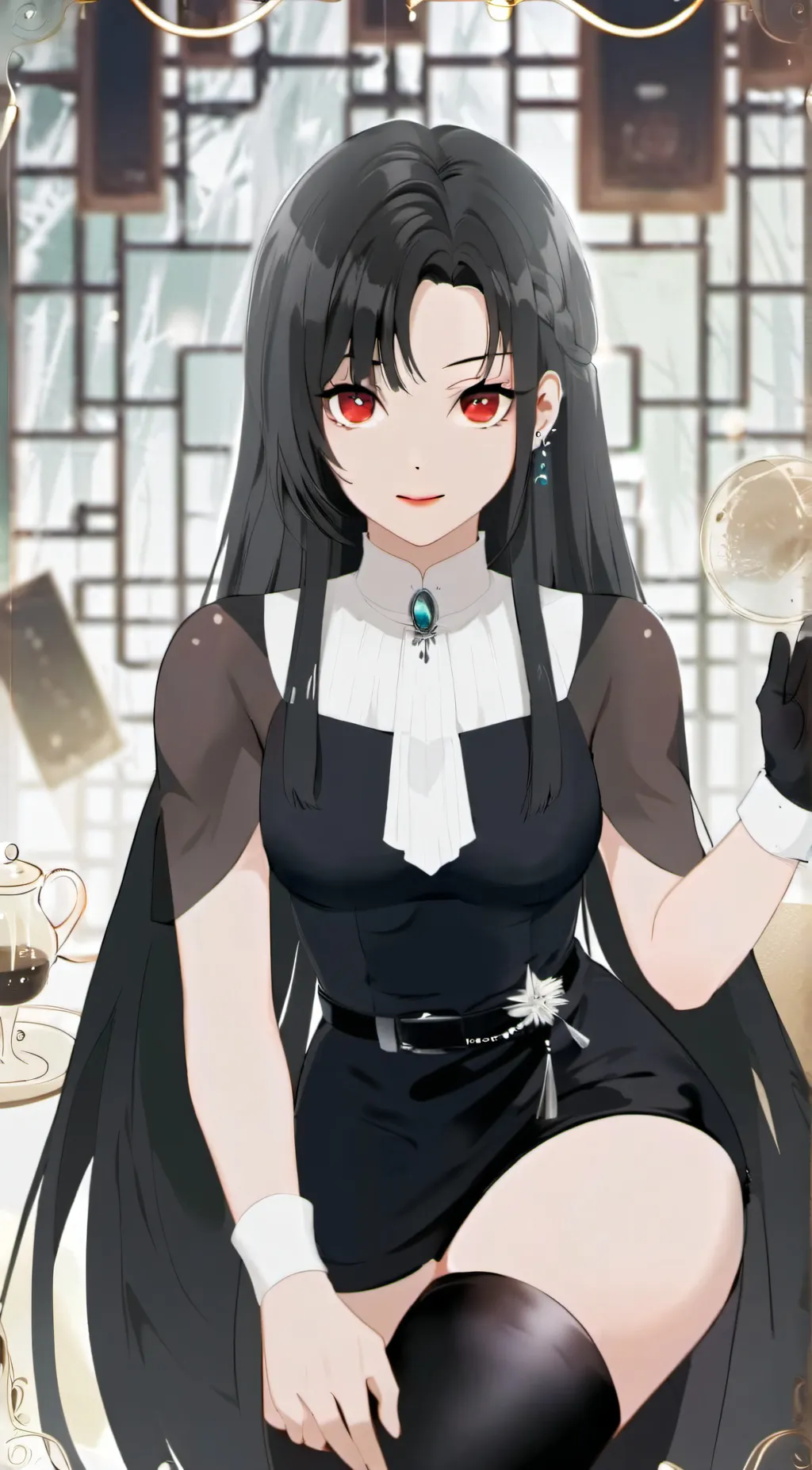 ai character: Kim- Mina background