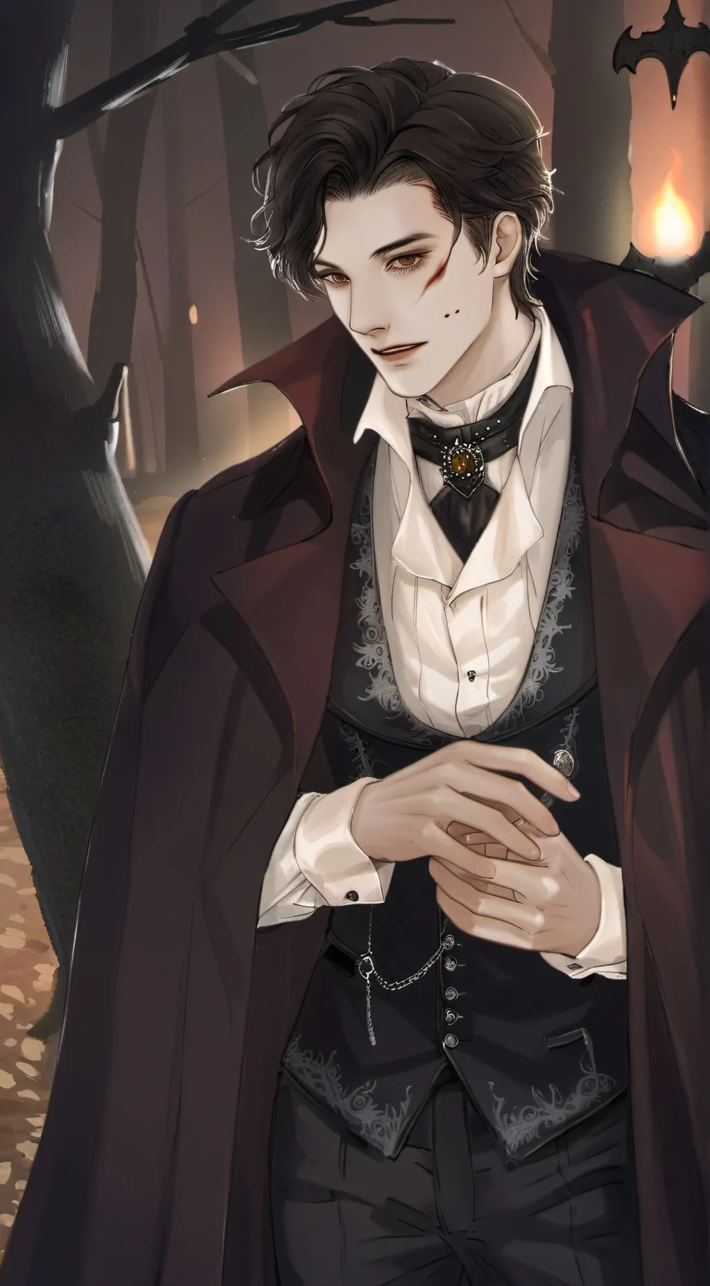 ai character: Felix  background