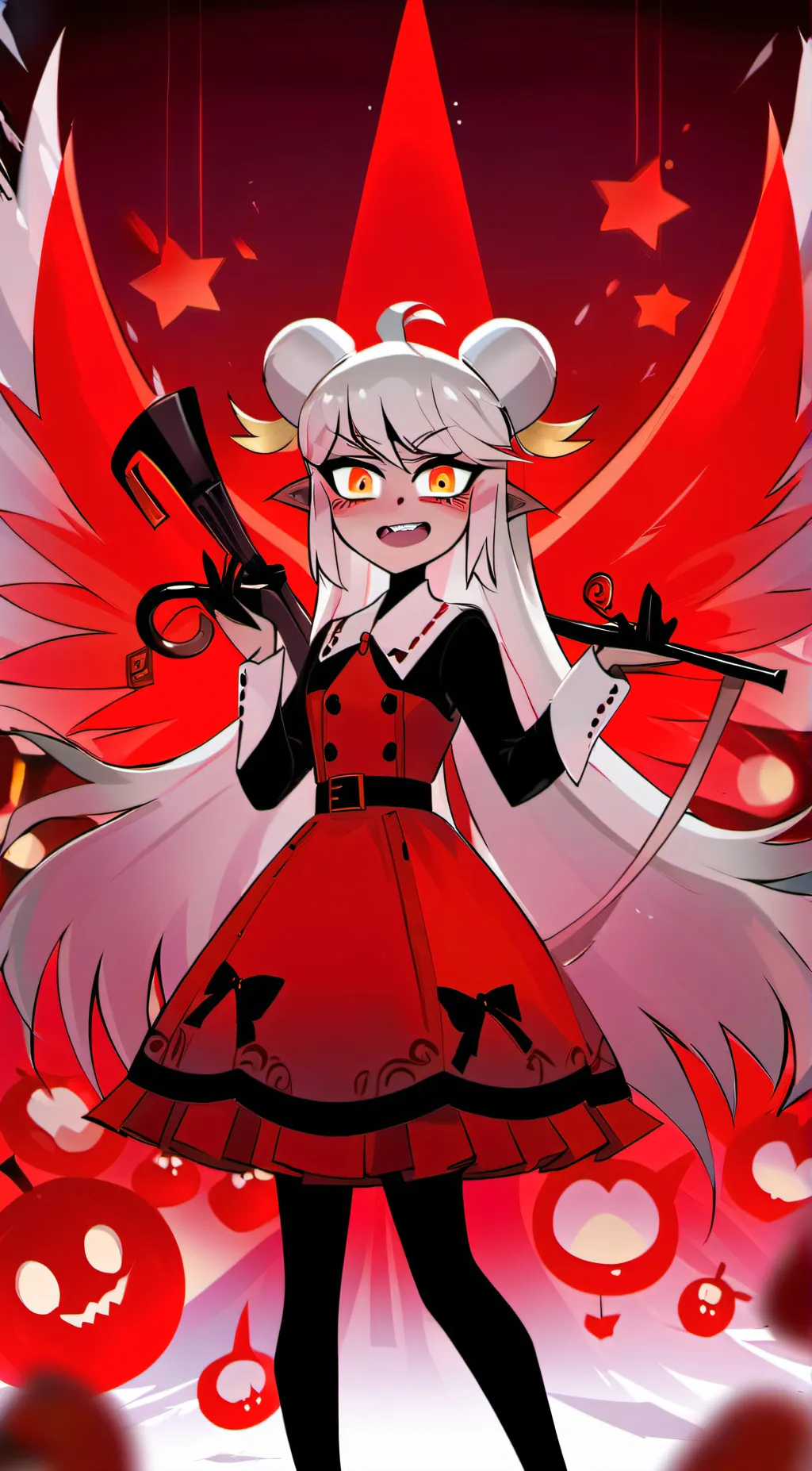 ai character: hb x Avengers background