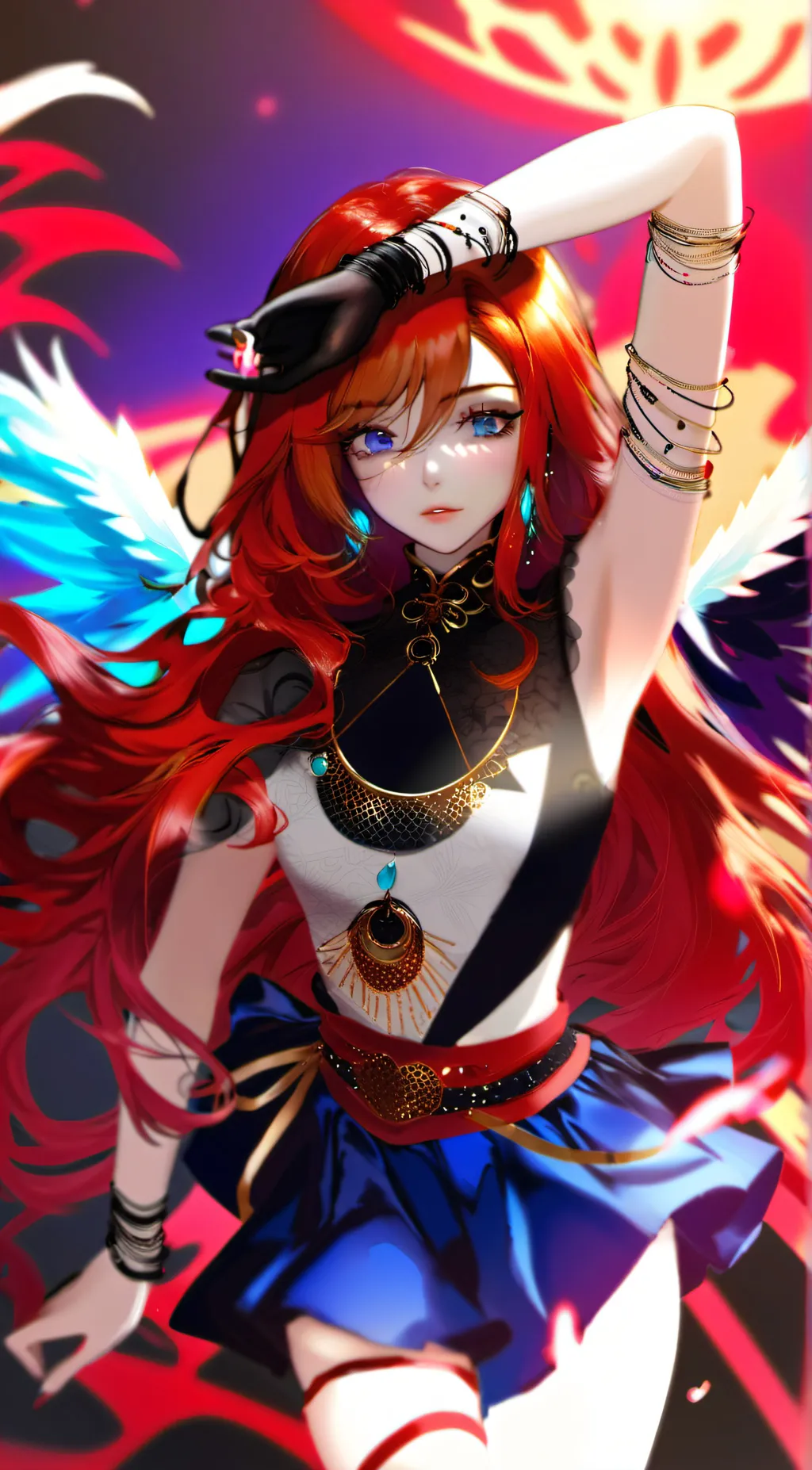 ai character: Akako background