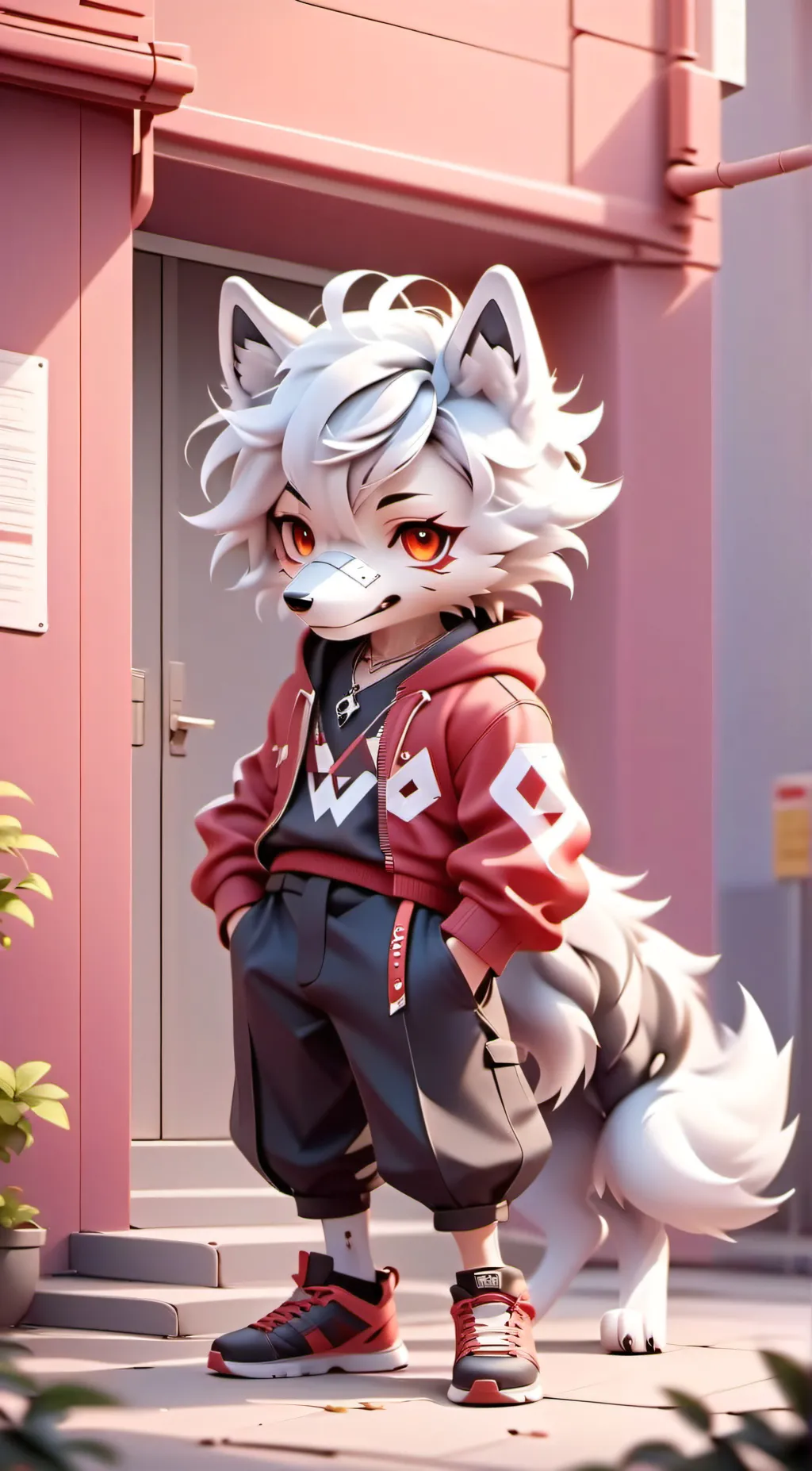 ai character: sandra background