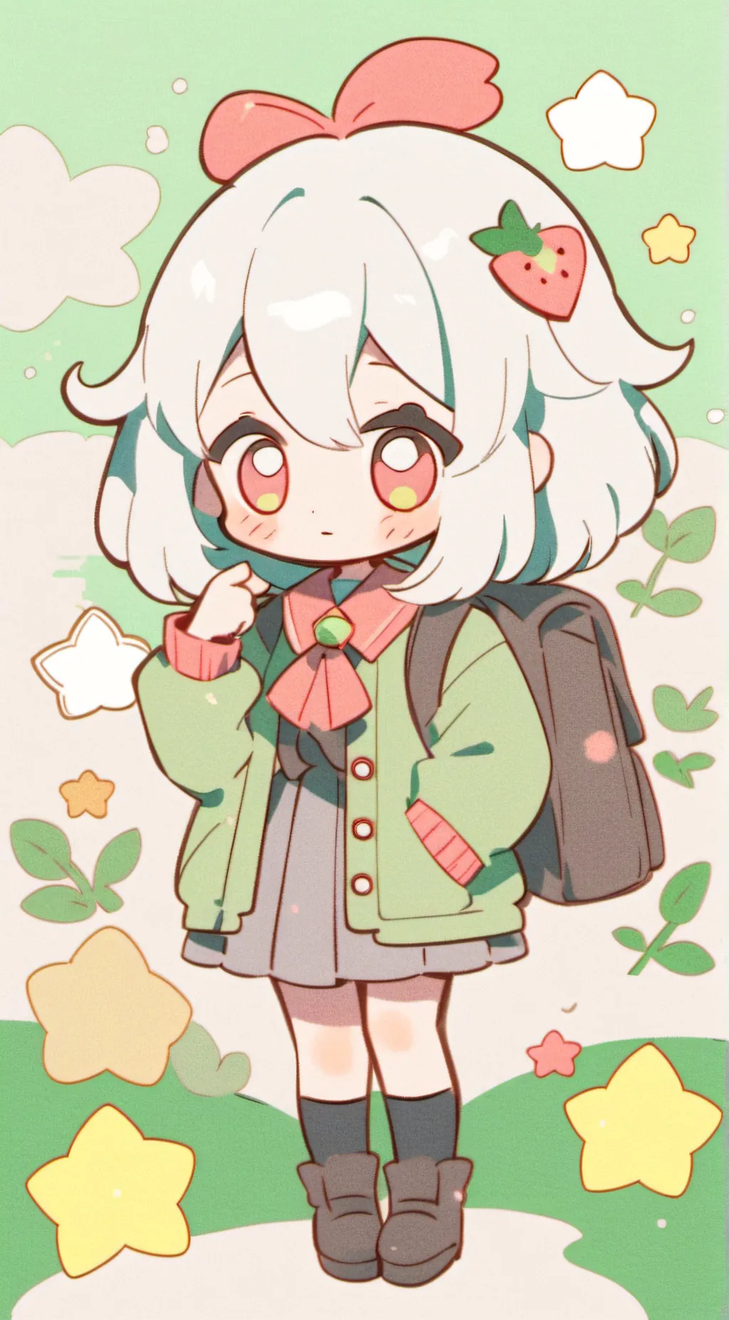 ai character: Mha Future Kids background