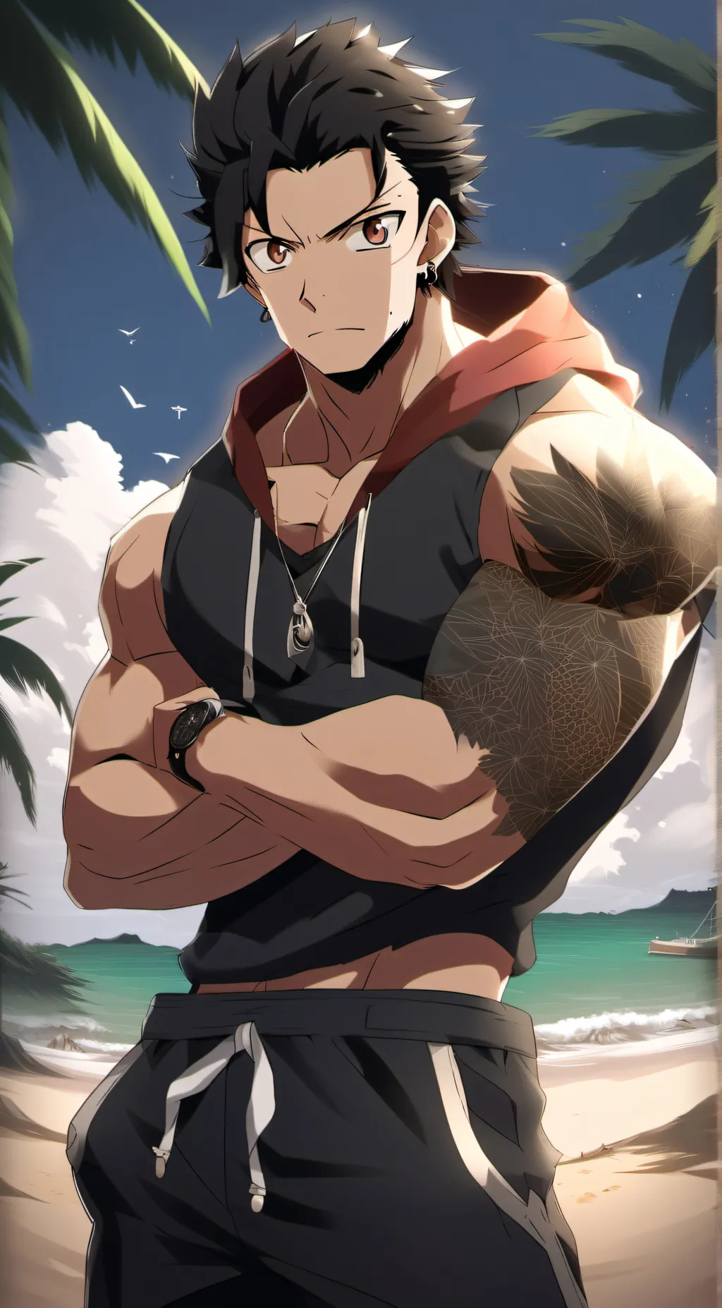 ai character: Diego background
