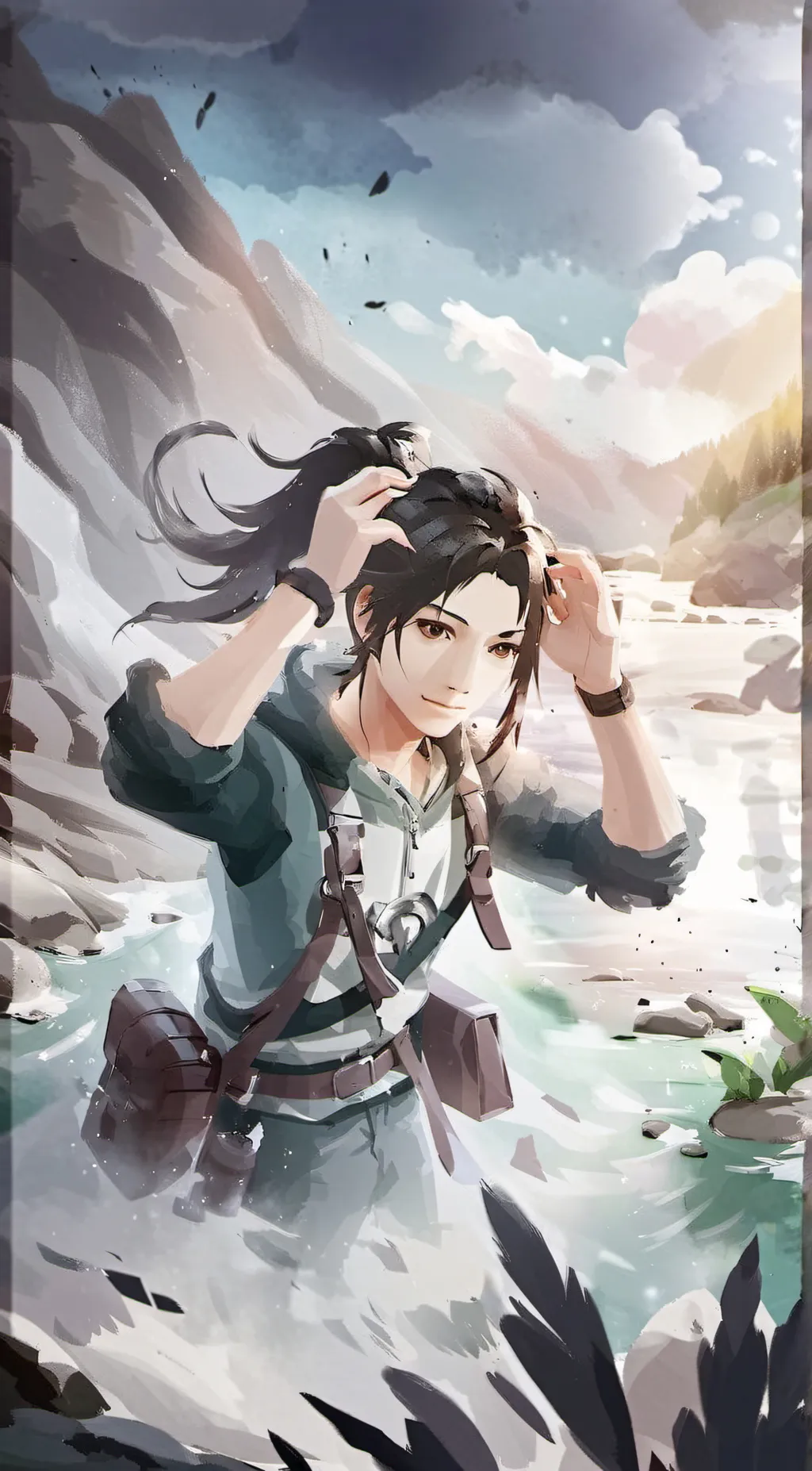 ai character: O background