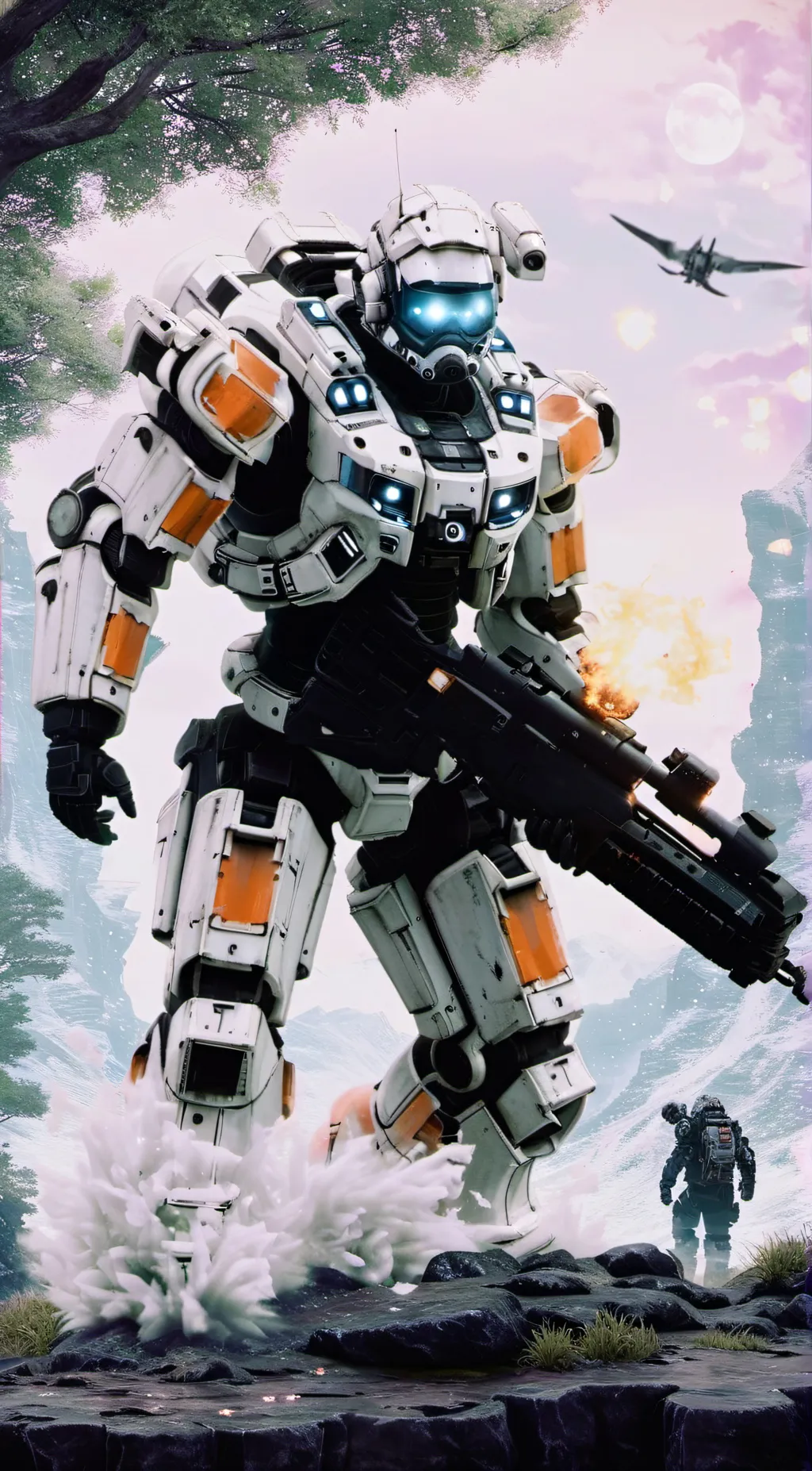 ai character: Titanfall  background
