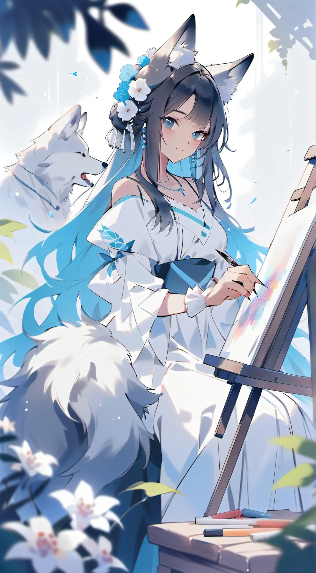 ai character: Loony background
