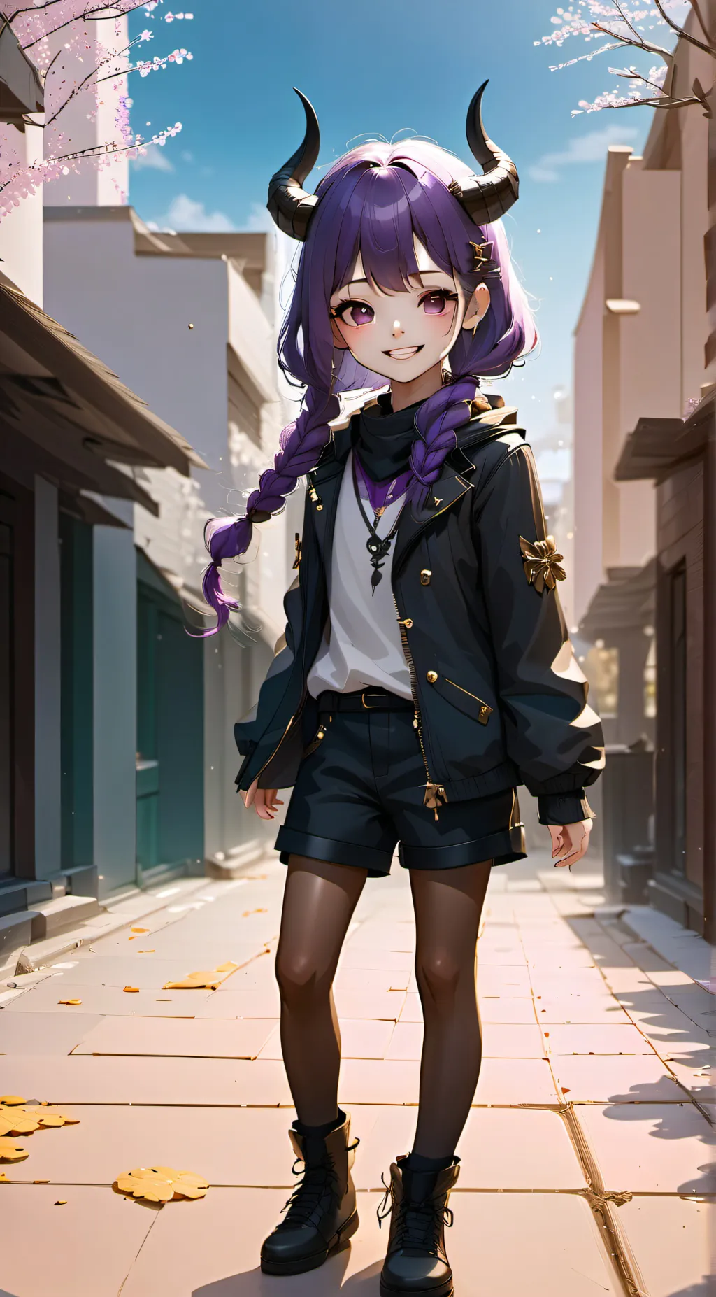 ai character: kuromi background