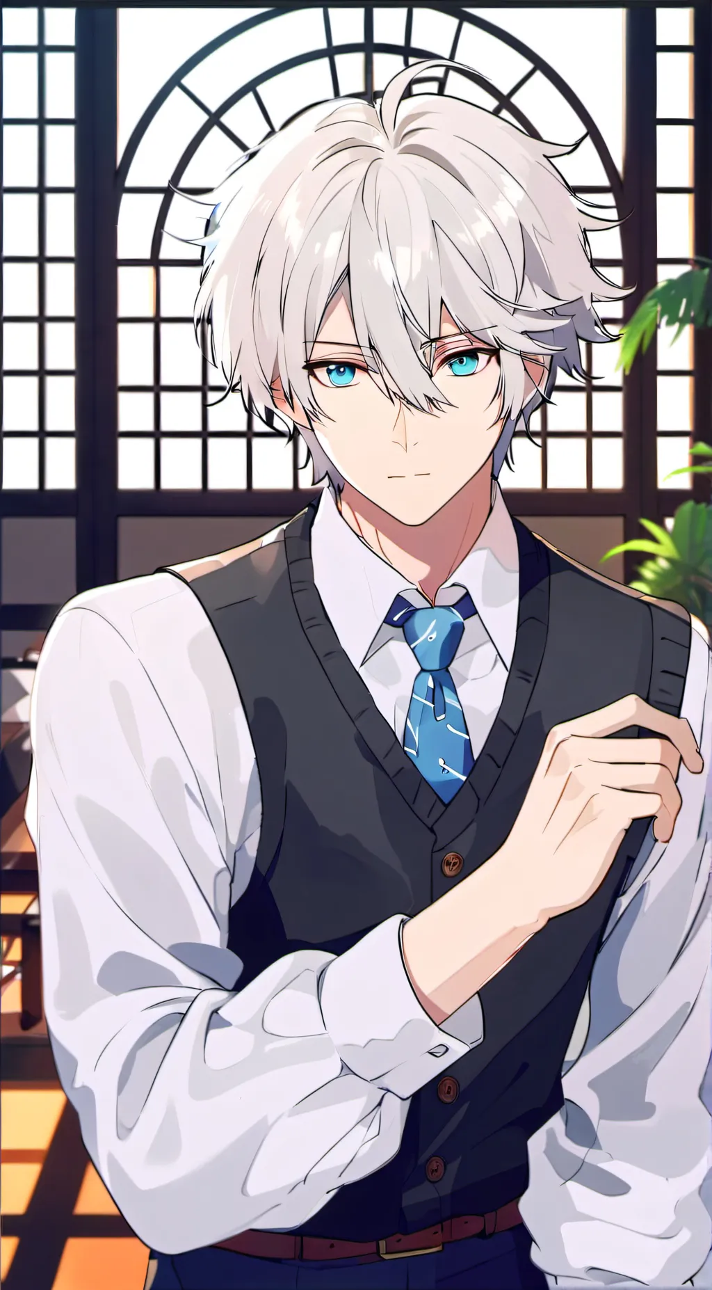 ai character: Sacred Vow background
