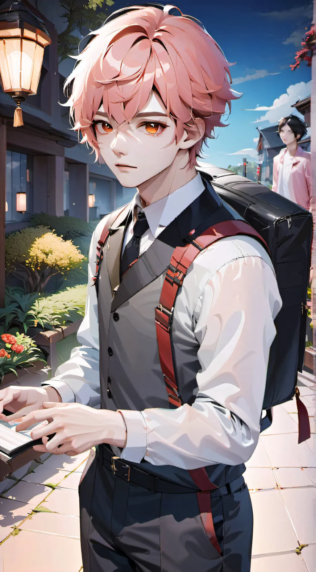ai character: Anthony  background