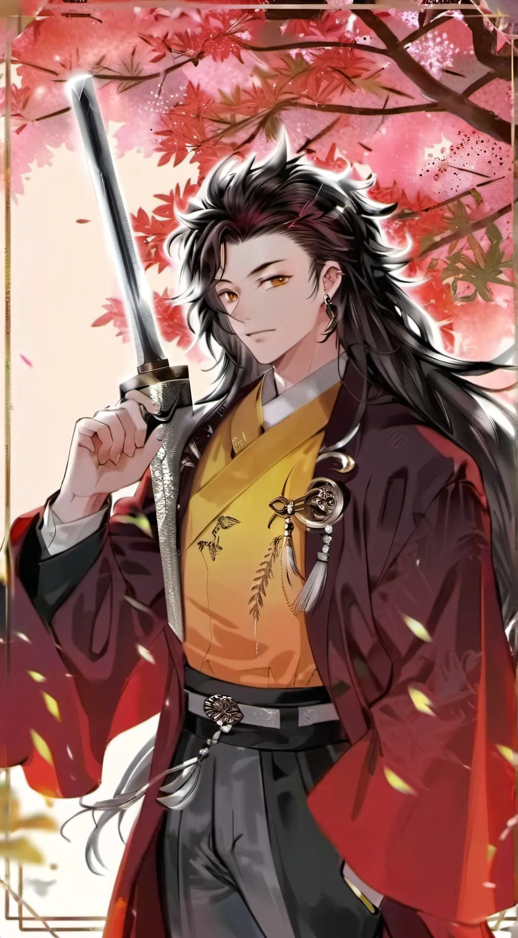 ai character: Yoriichi Tsugikuni background