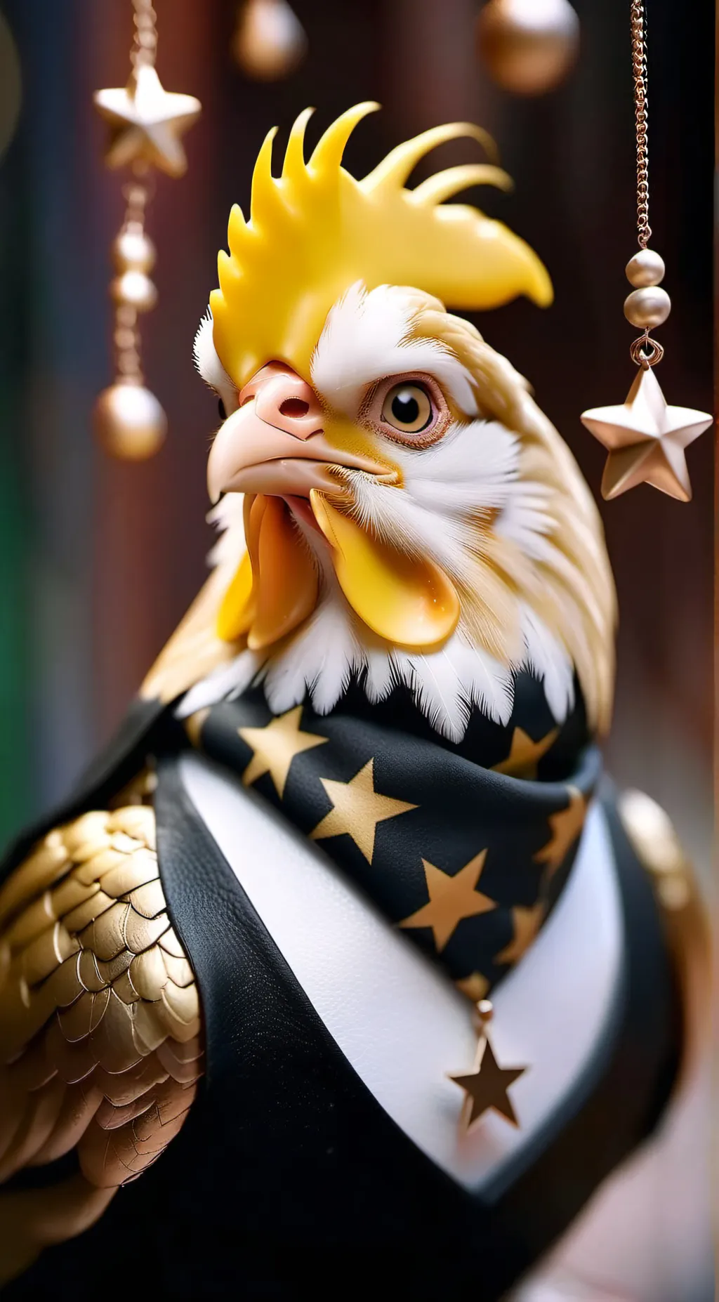 ai character: kicken Chicken background