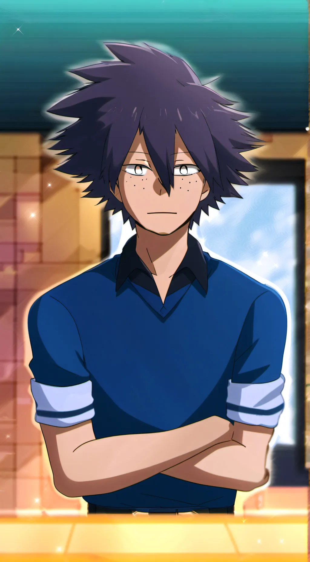 ai character: Tamaki Amajiki  background