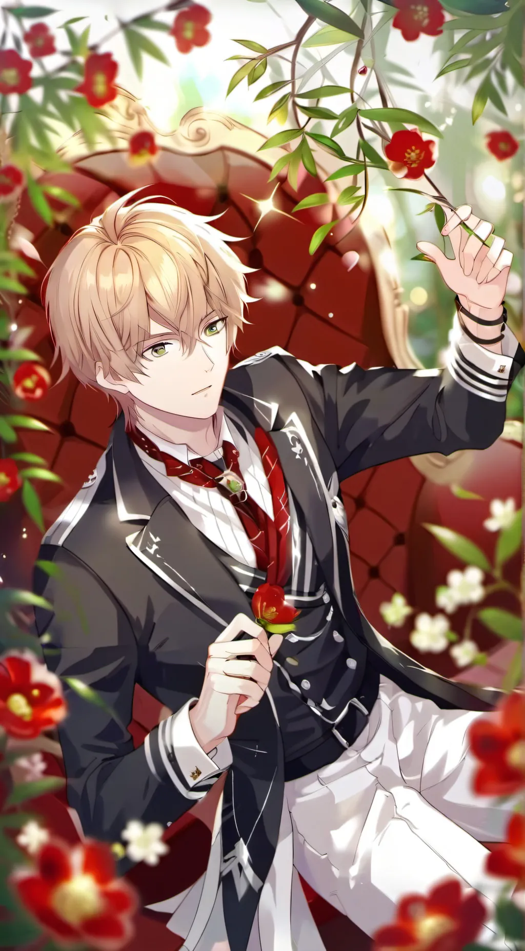 ai character: Kai 👑 background