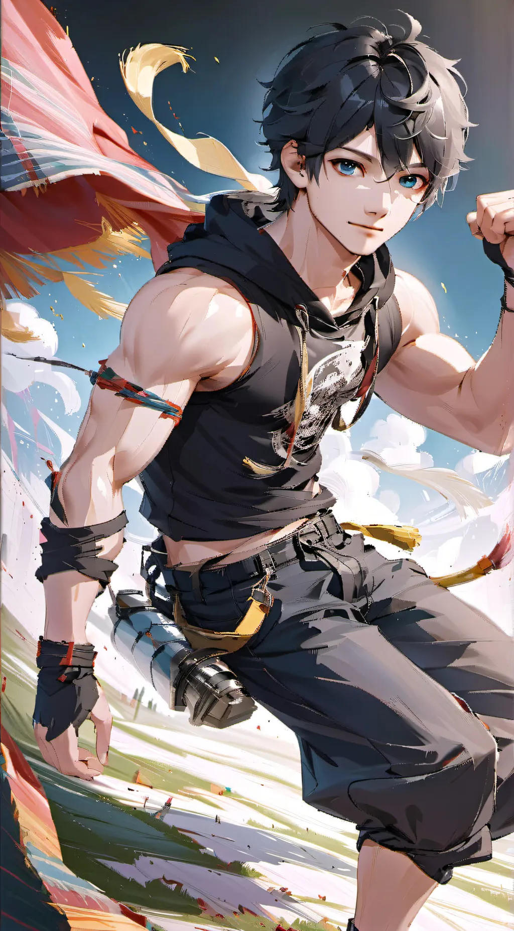 ai character: Max background