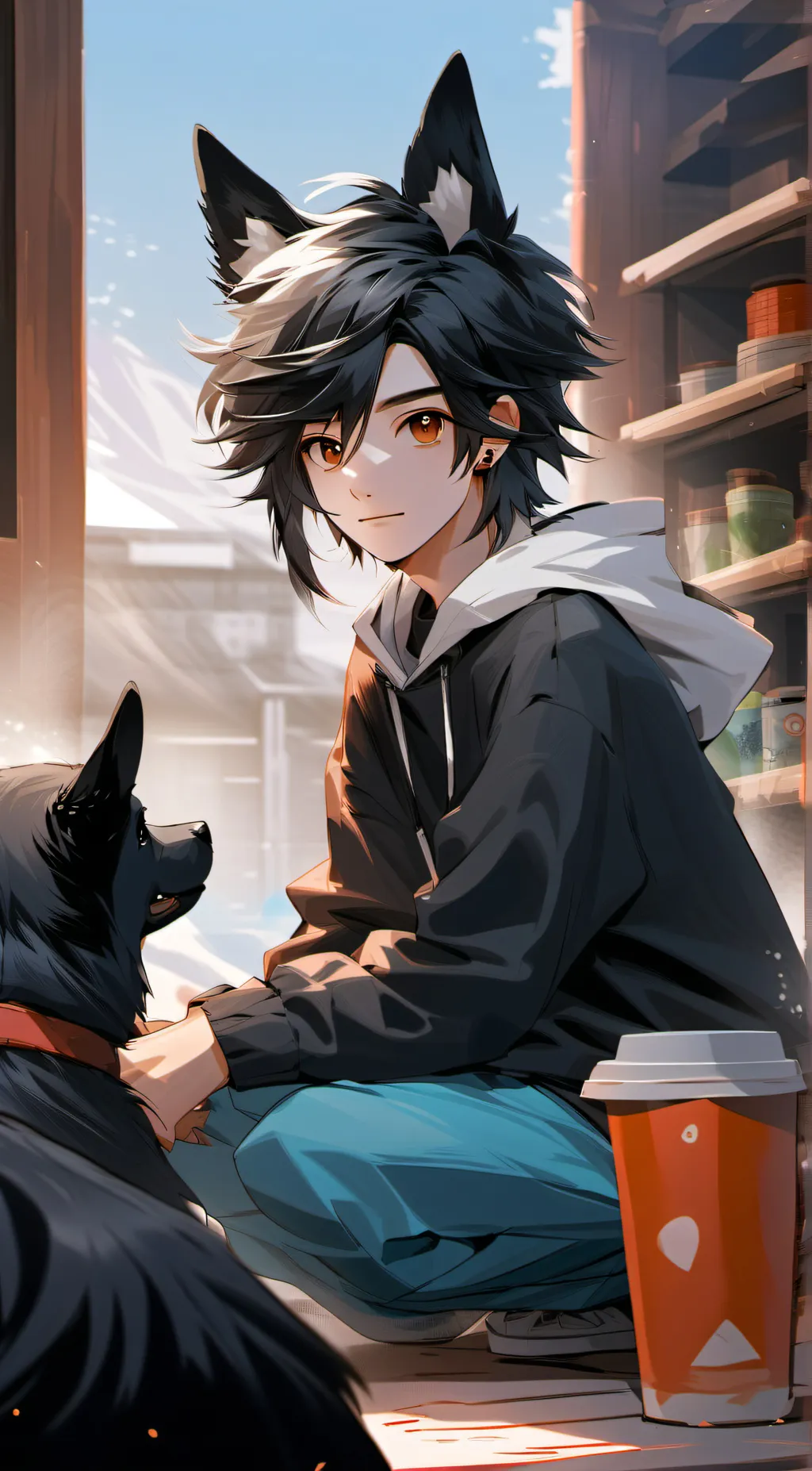 ai character: McKenzie  background