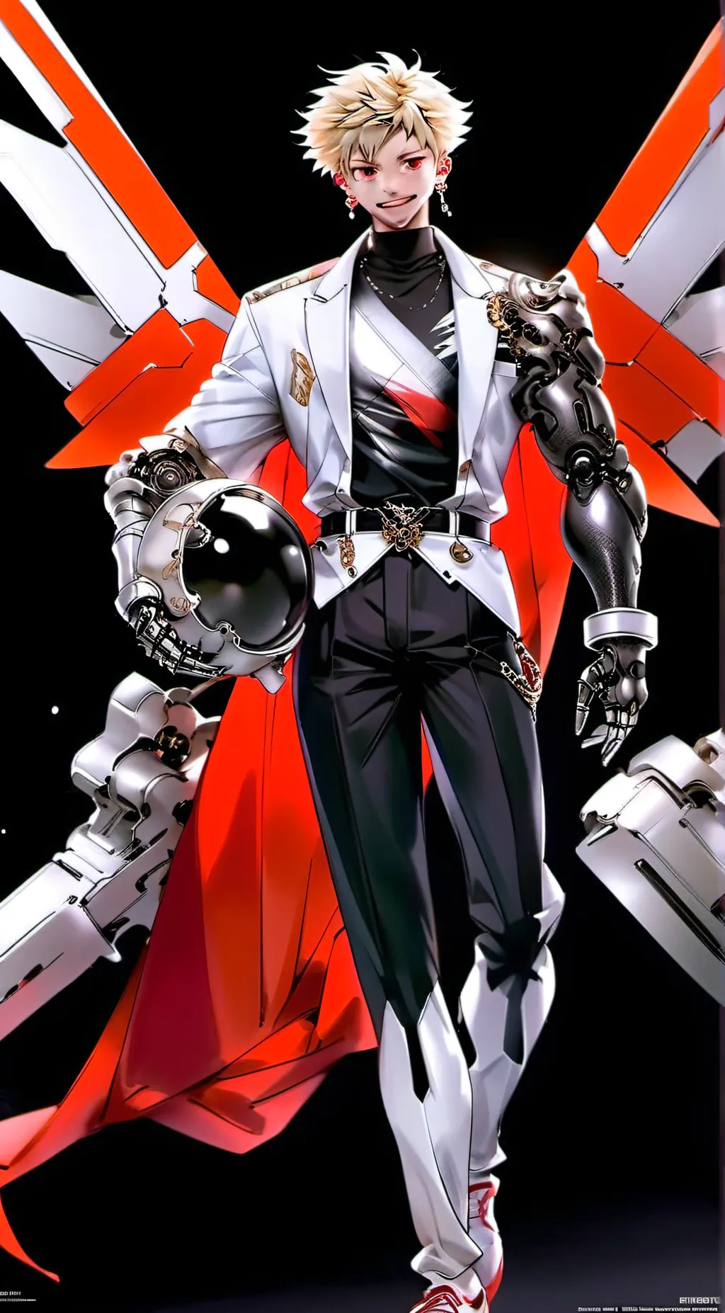 ai character: yandere mha background
