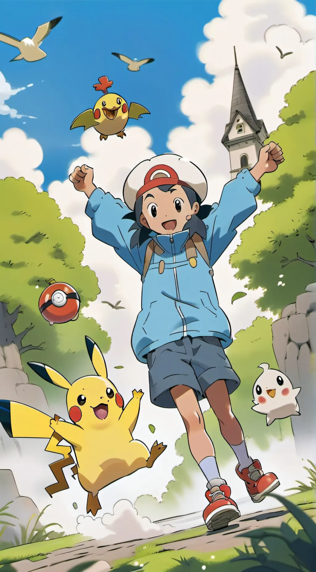 ai character: Pokemon rp background
