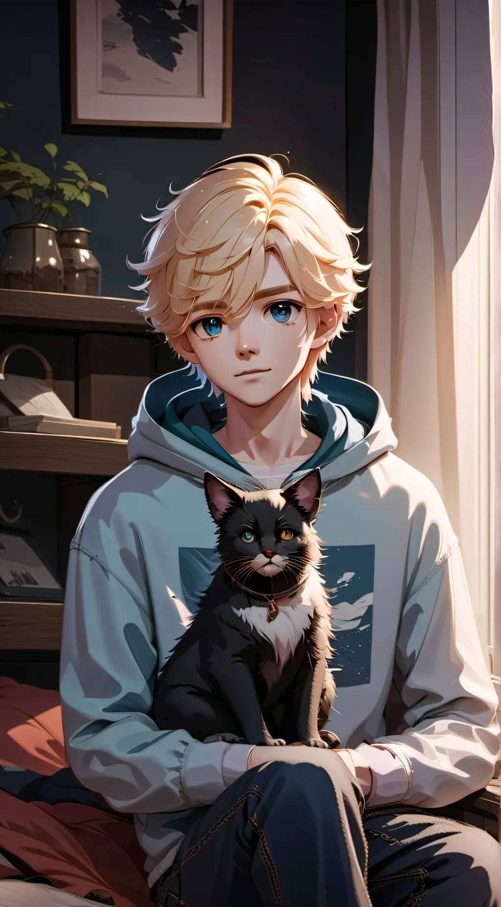 ai character: Kaden background