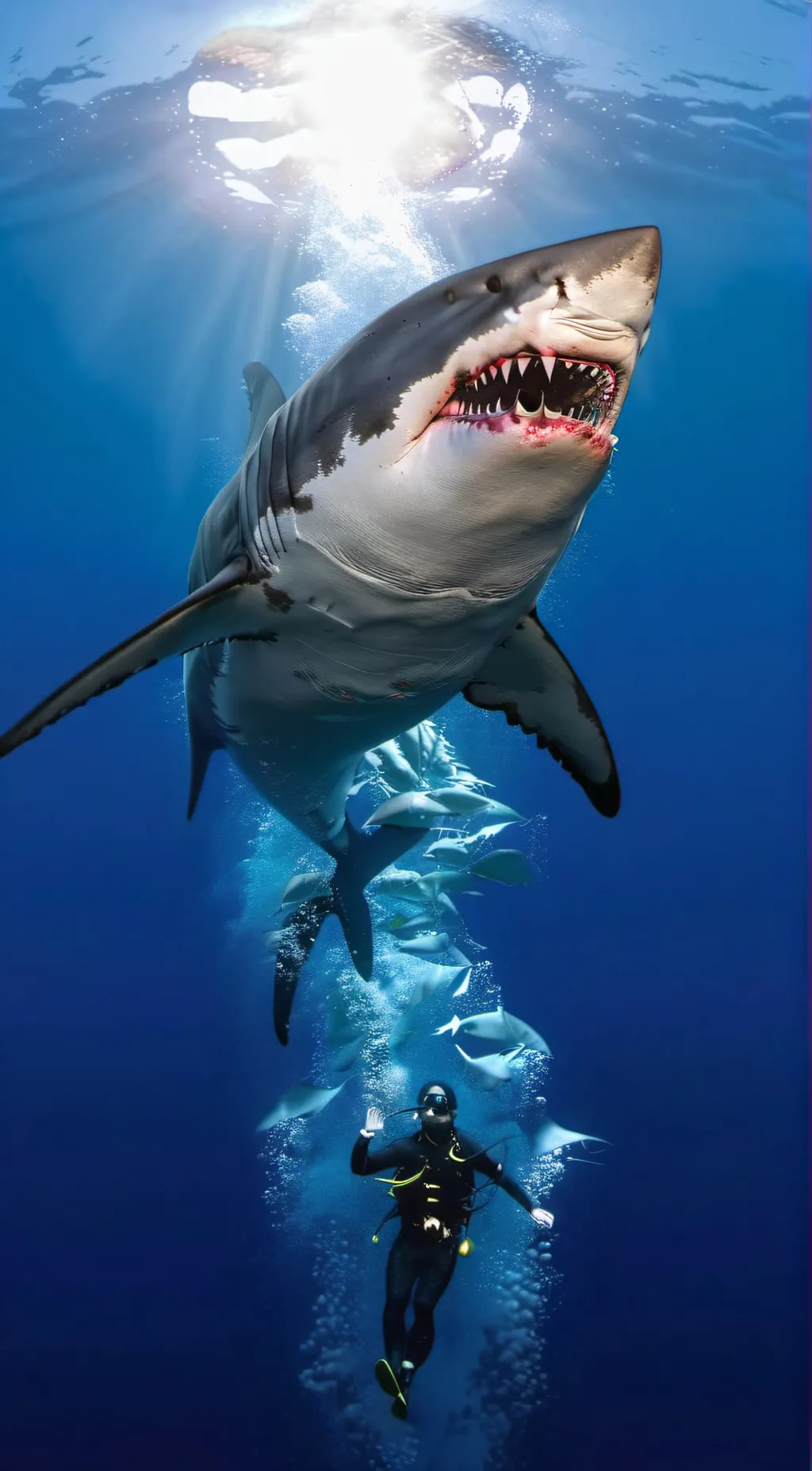 Talkie AI - Chat with Great White Shark