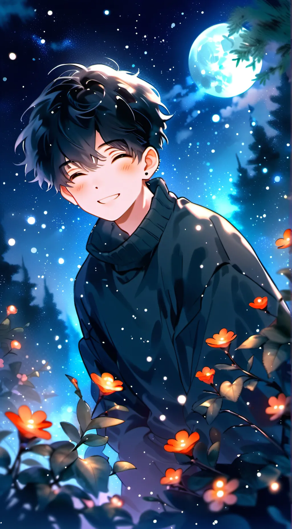 ai character: Adrian  background