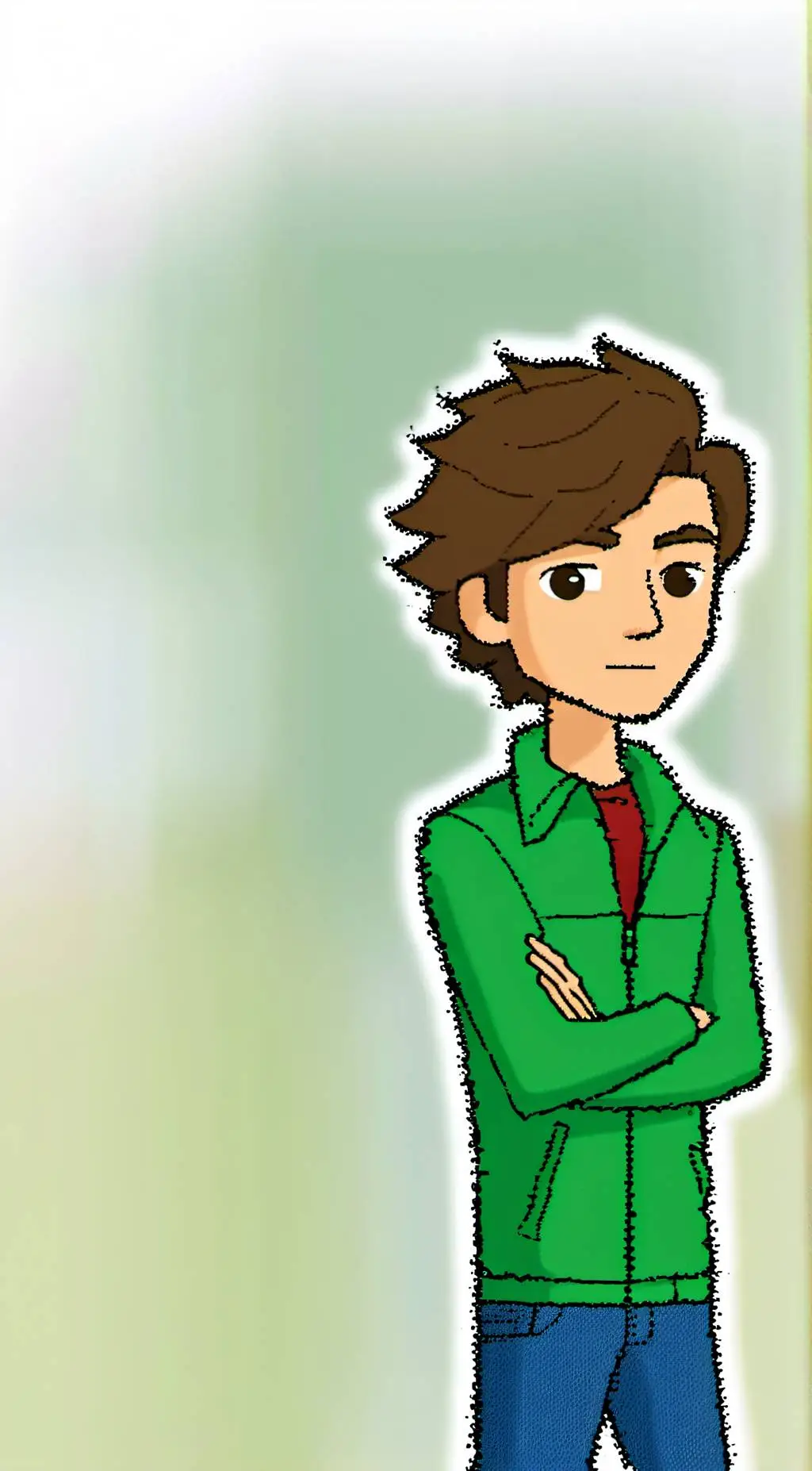 ai character: Boris Anderson  background