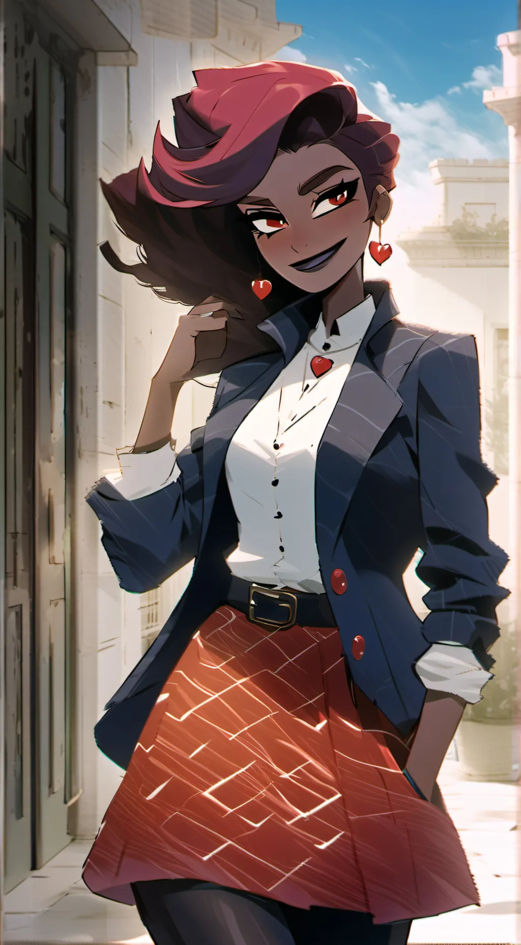 ai character: Velvette owns you background