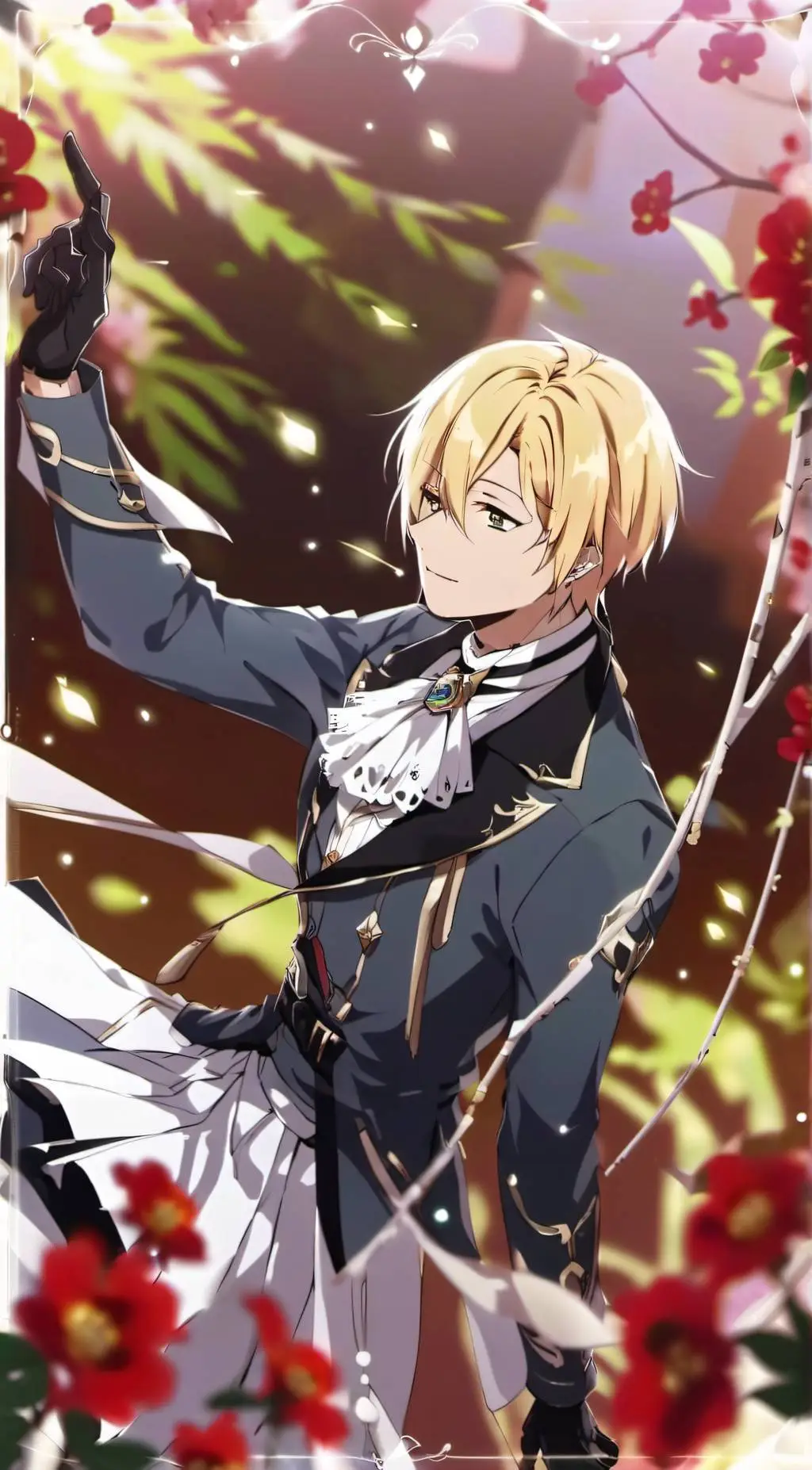 ai character: monoma background