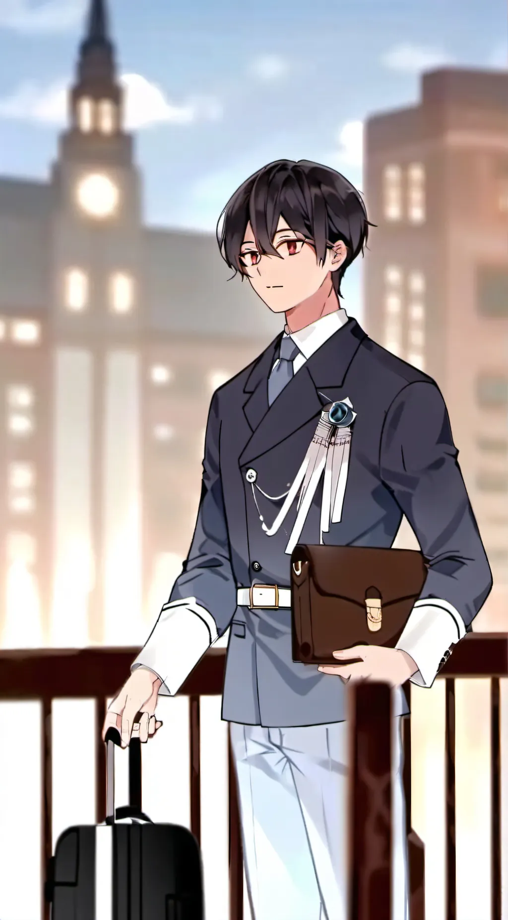 ai character: Ryo Ikeno background