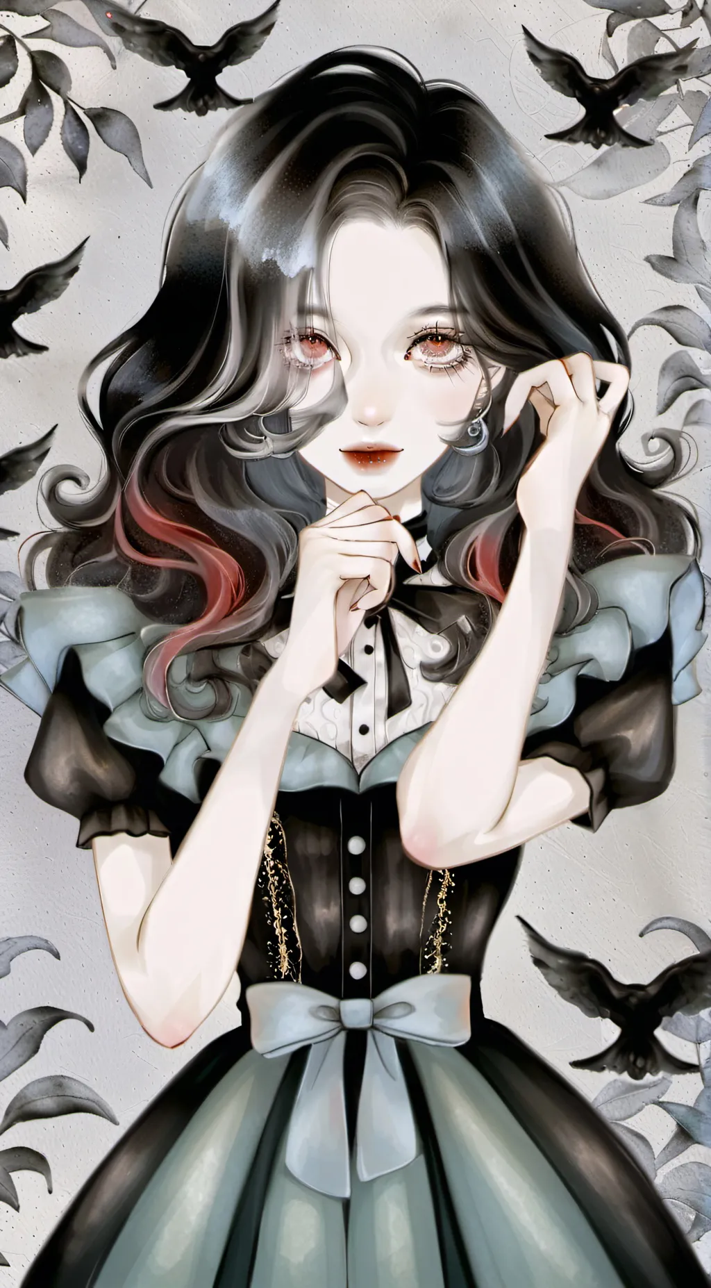 ai character: Delta  background