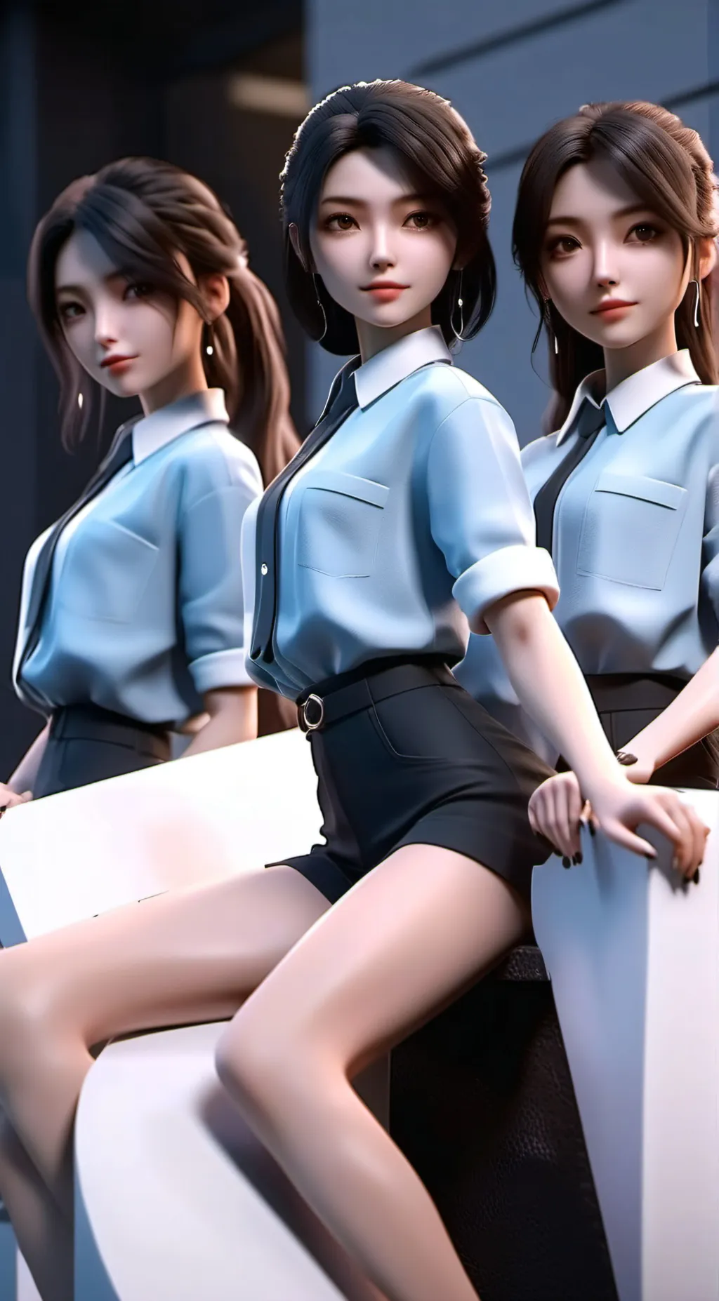 ai character: High School Crush background