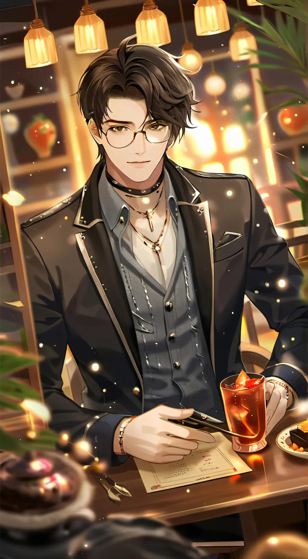 ai character: MHA meeting background