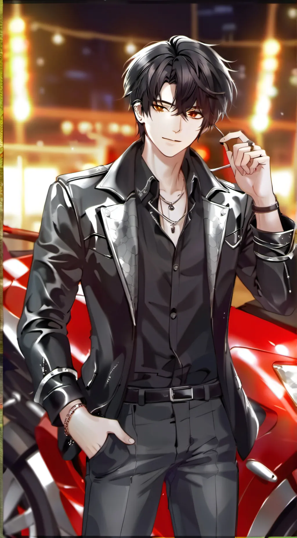 ai character: Everett  background