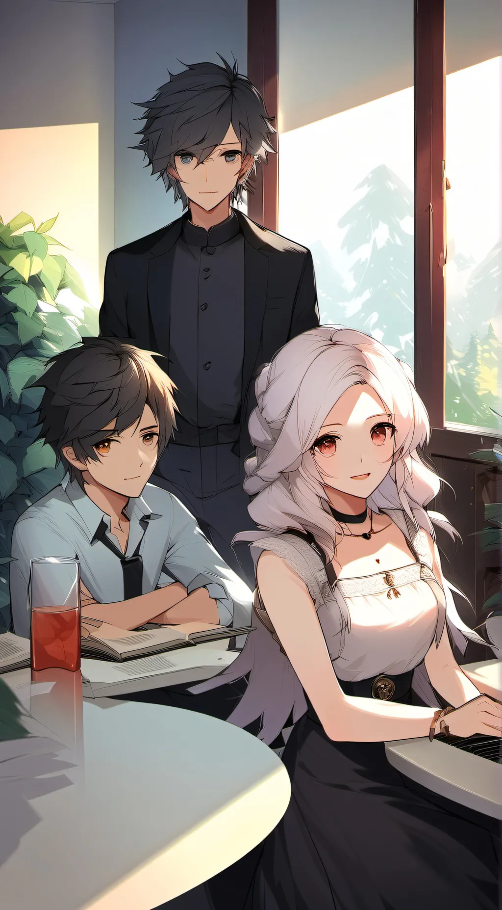ai character: meine WG  background
