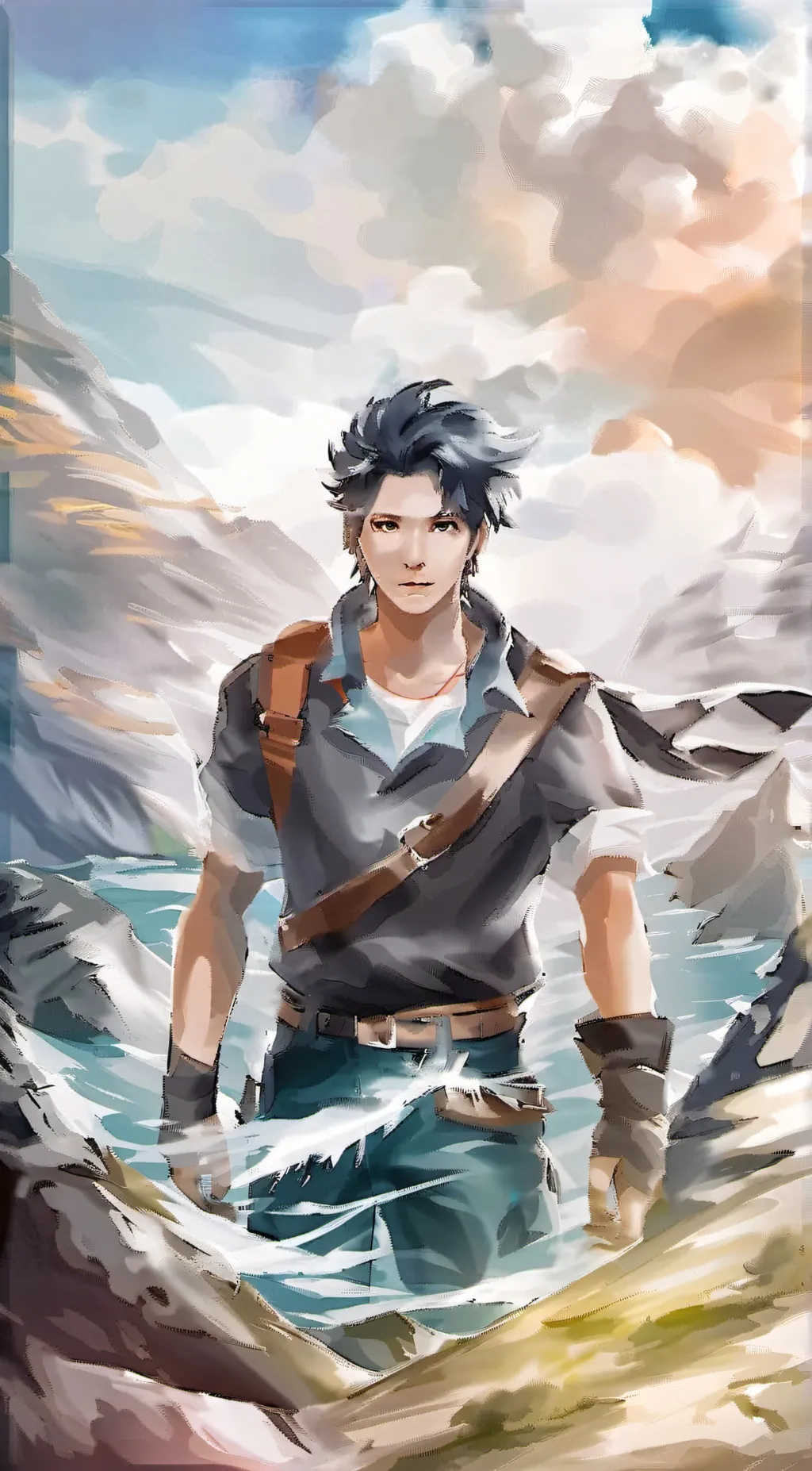 ai character: King Ethan background