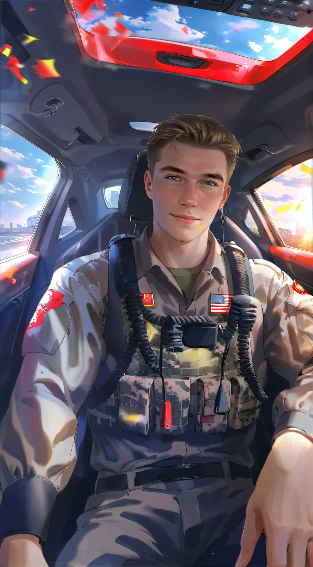 ai character: Max background