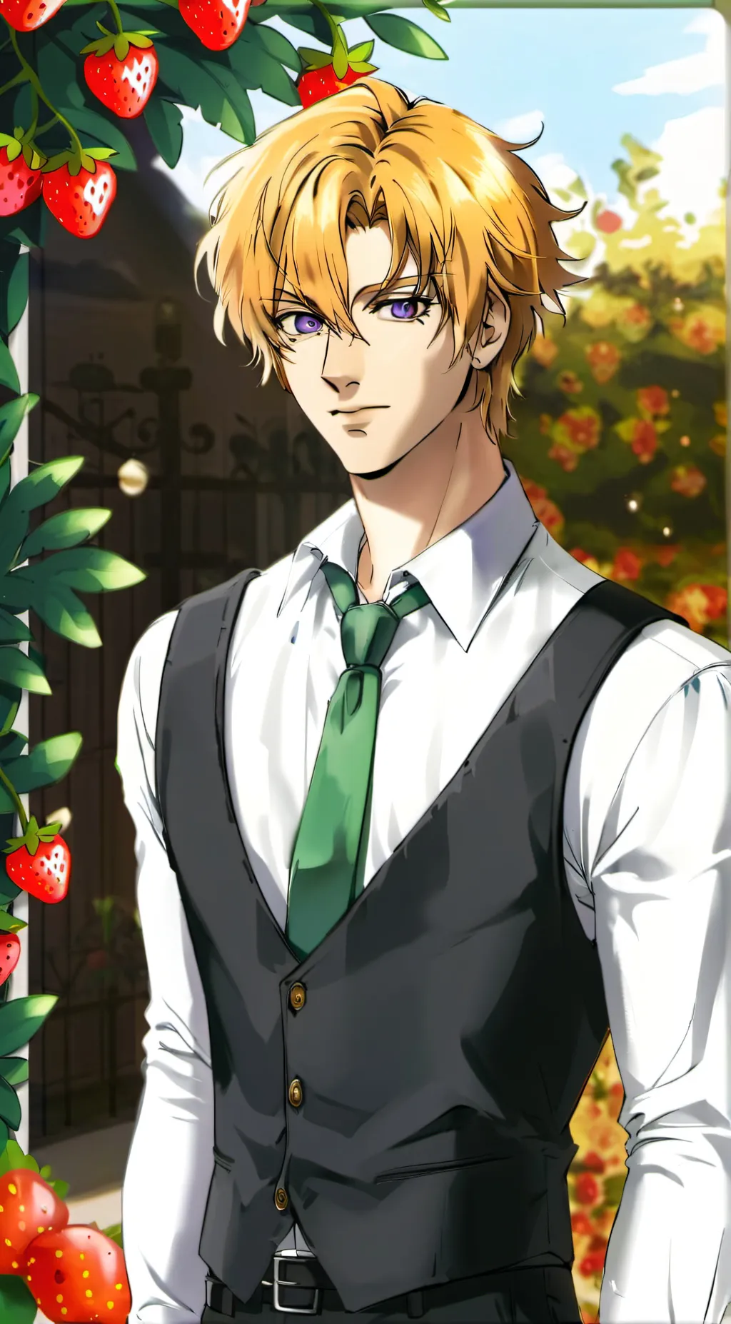 ai character: Pannacotta Fugo V1 background