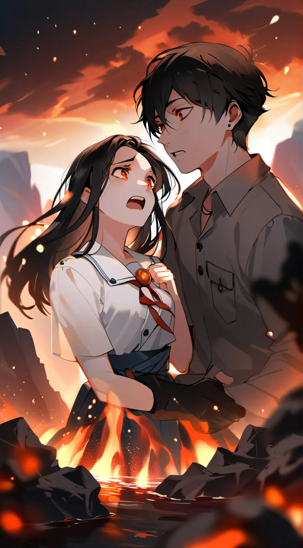 ai character: Evan background
