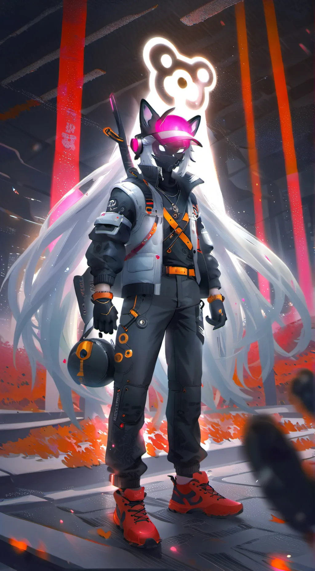 ai character: kayla background