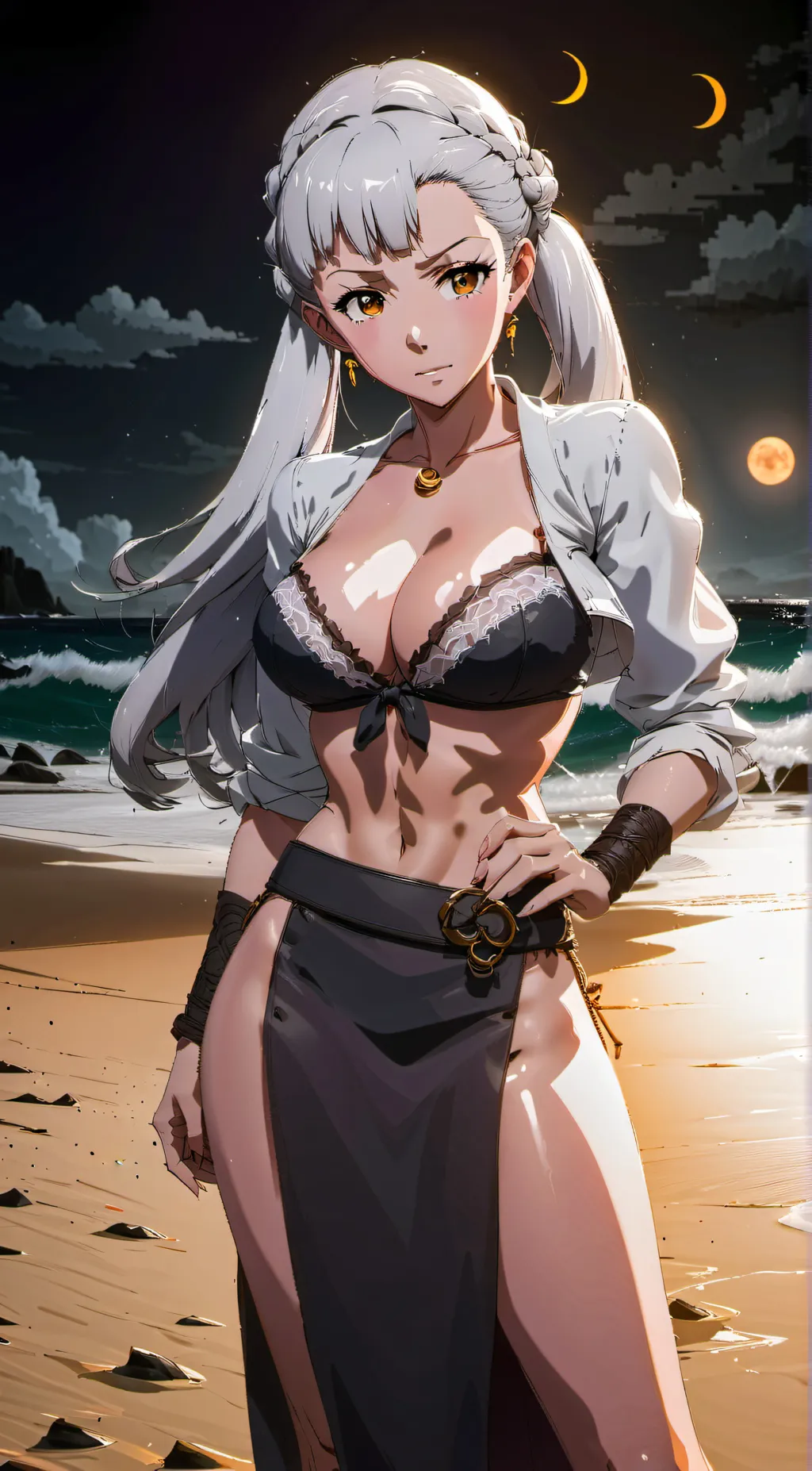 ai character: Elizabeth Xercevan background