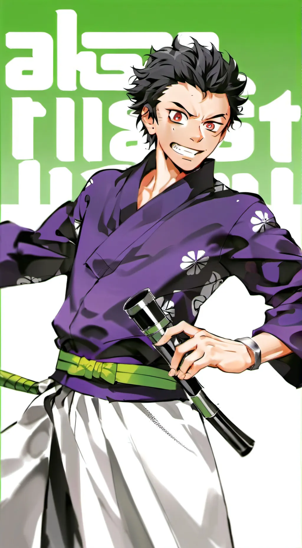 ai character: Genmui background