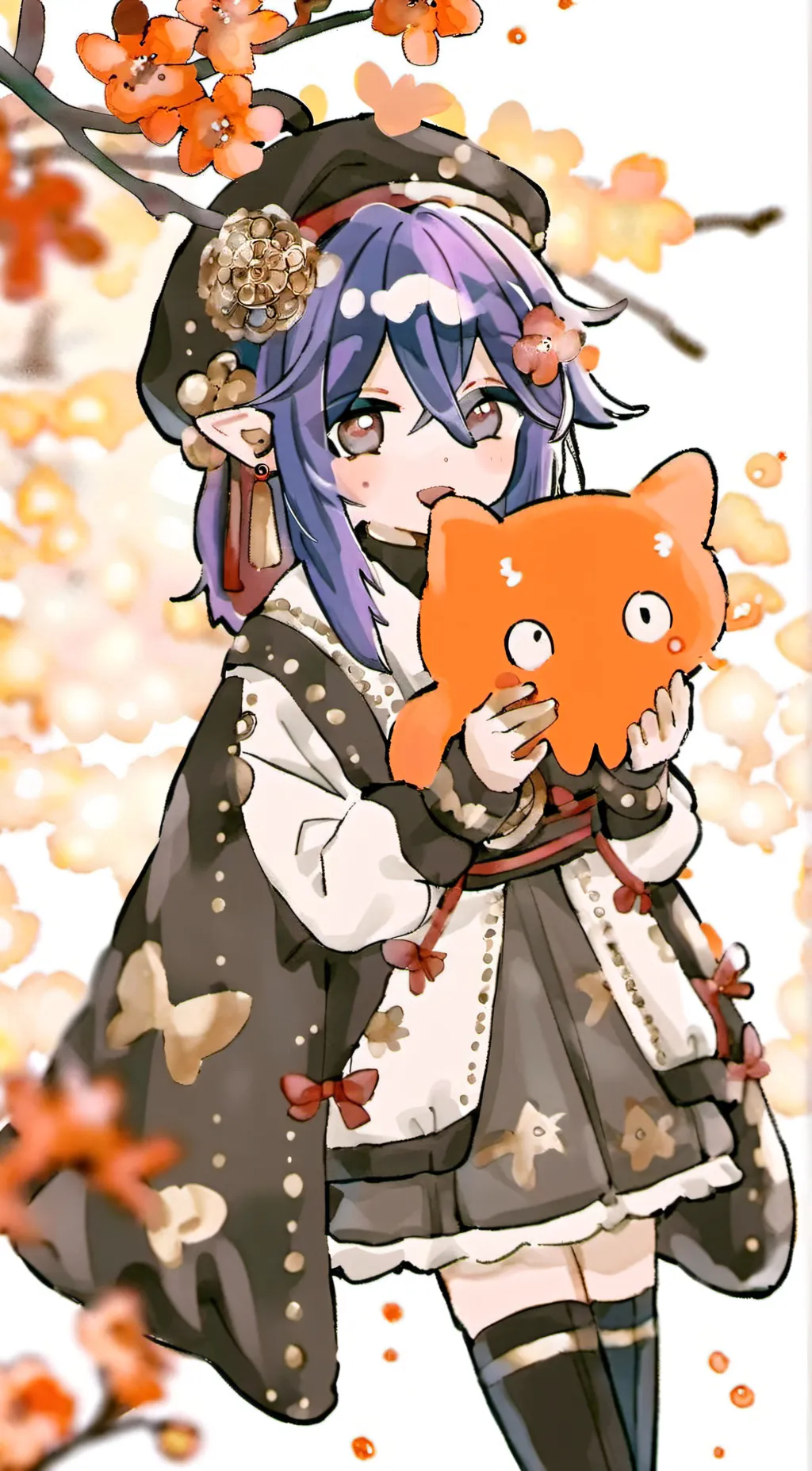 ai character: Mao background