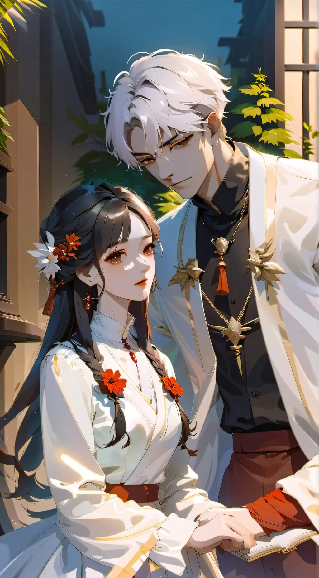 ai character: Yuji x nobara background