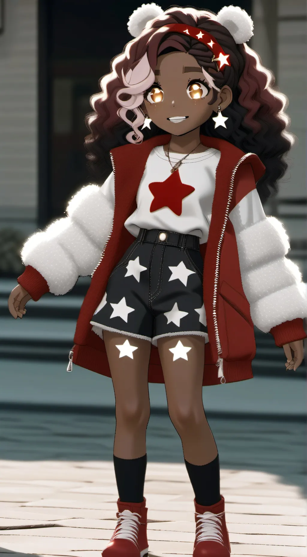 ai character: Ash background