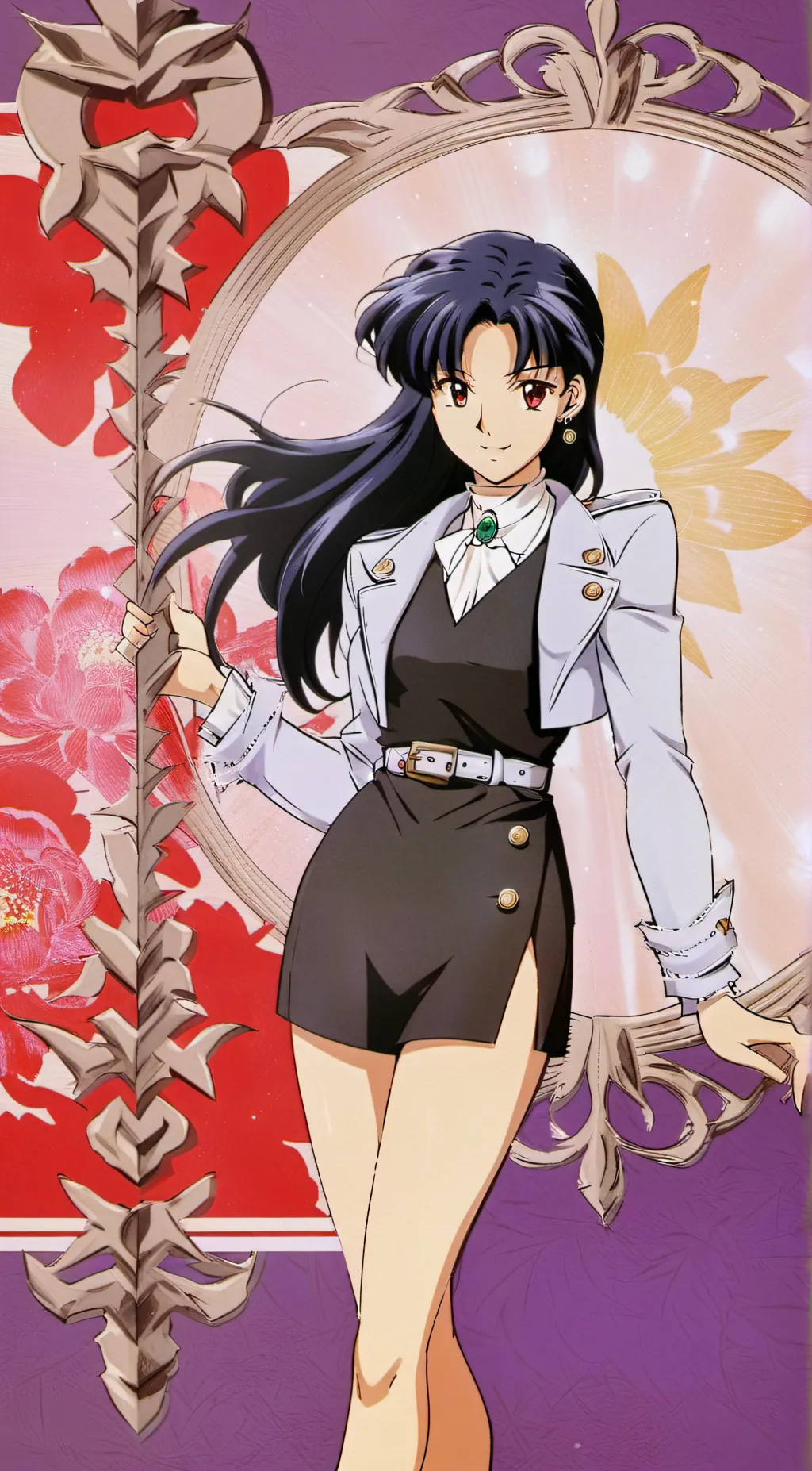 ai character: Misato Katsuragi background